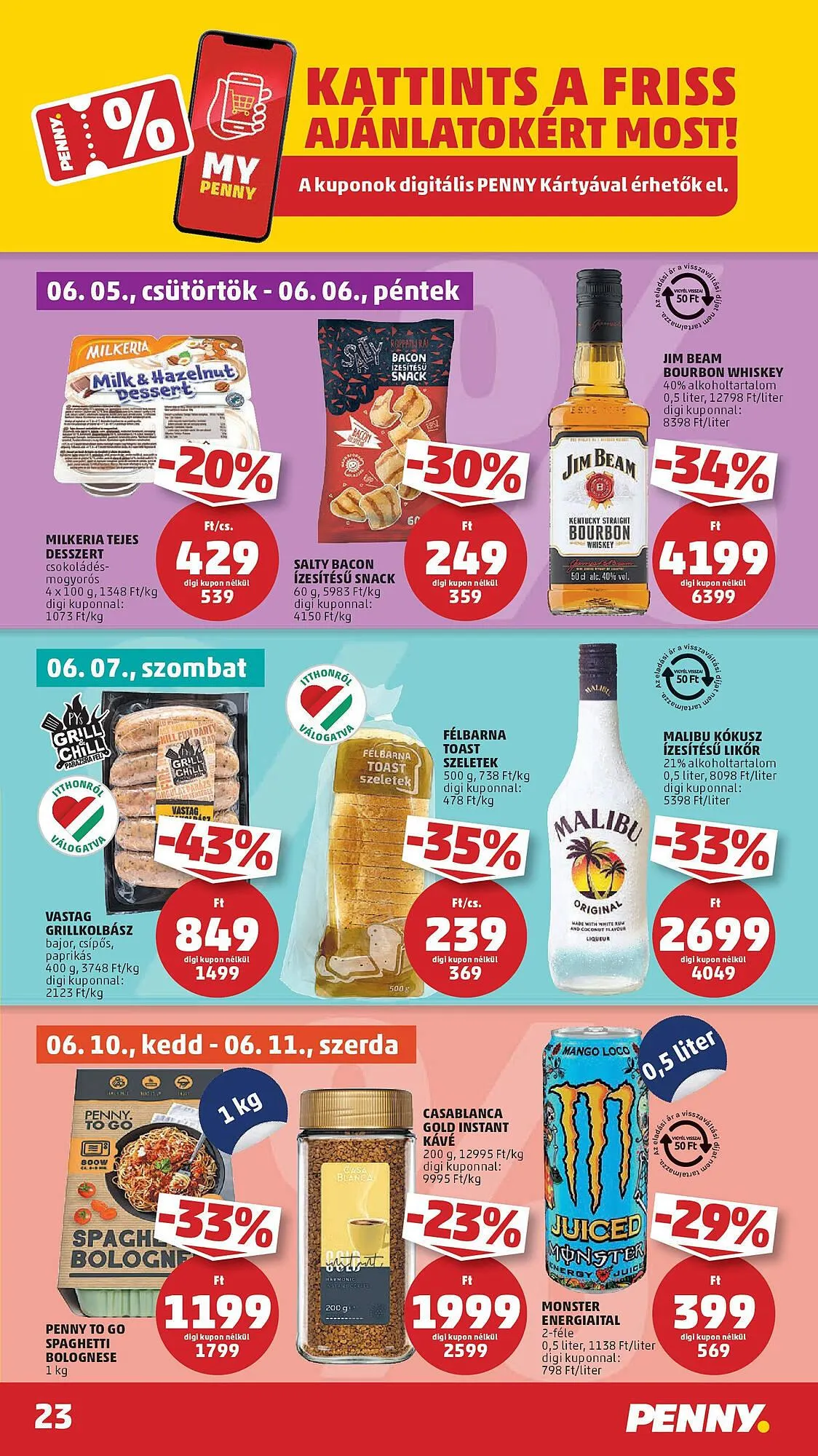 Katalógus PENNY akciós újság június 5.-tól június 11.-ig 2025. - Oldal 23