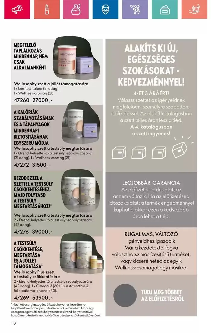 Katalógus ORIFLAME akciós október 20.-tól november 3.-ig 2024. - Oldal 110