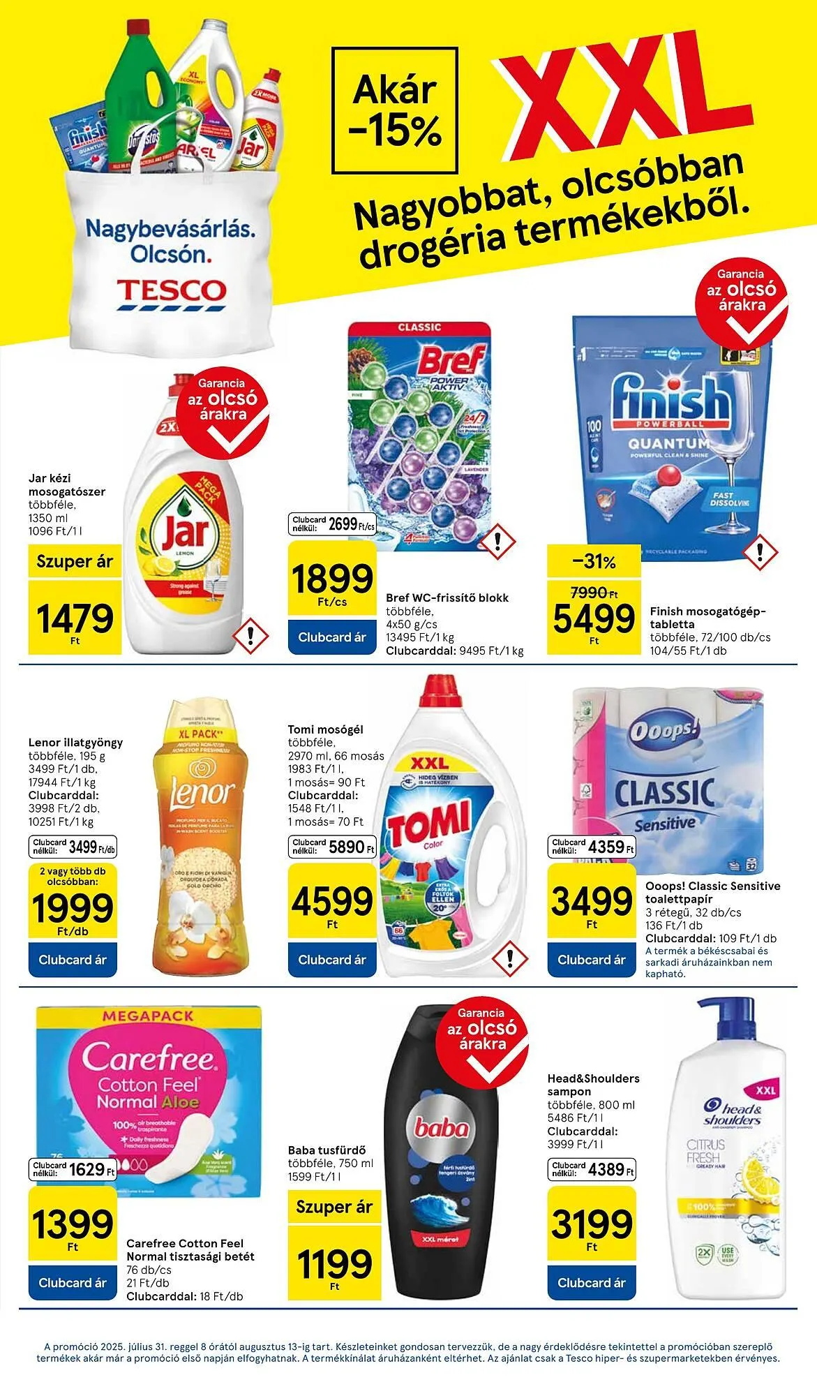 Katalógus Tesco akciós újság július 31.-tól augusztus 6.-ig 2025. - Oldal 5