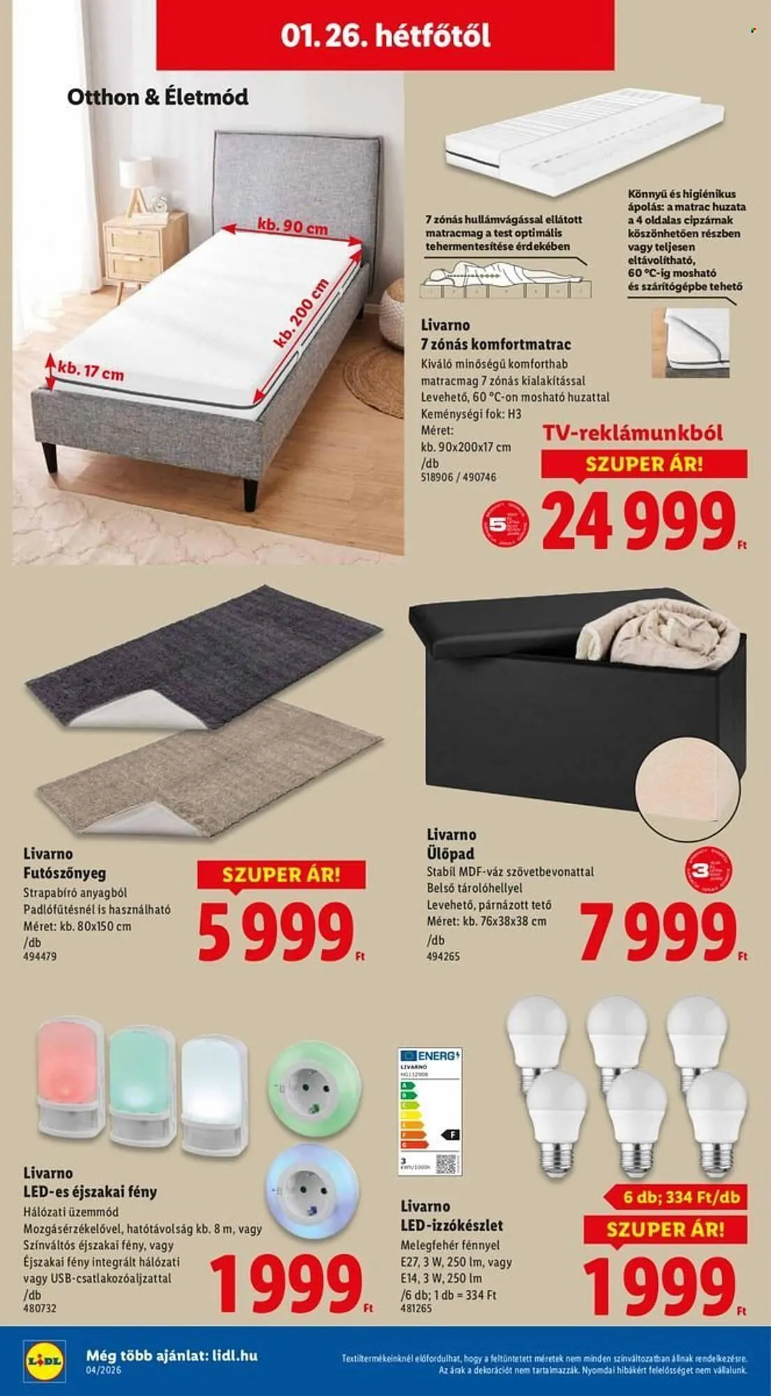 Katalógus Lidl akciós újság január 22.-tól január 28.-ig 2026. - Oldal 16