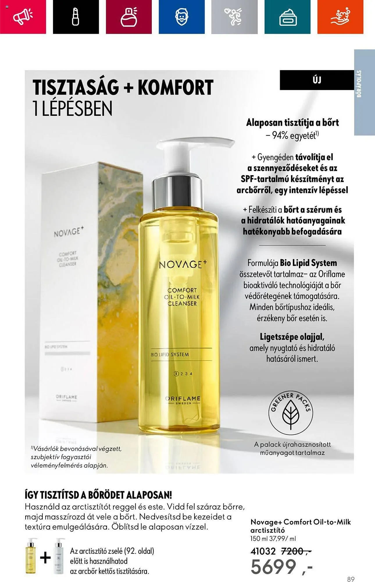 Katalógus Oriflame akciós újság augusztus 9.-tól augusztus 29.-ig 2023. - Oldal 91