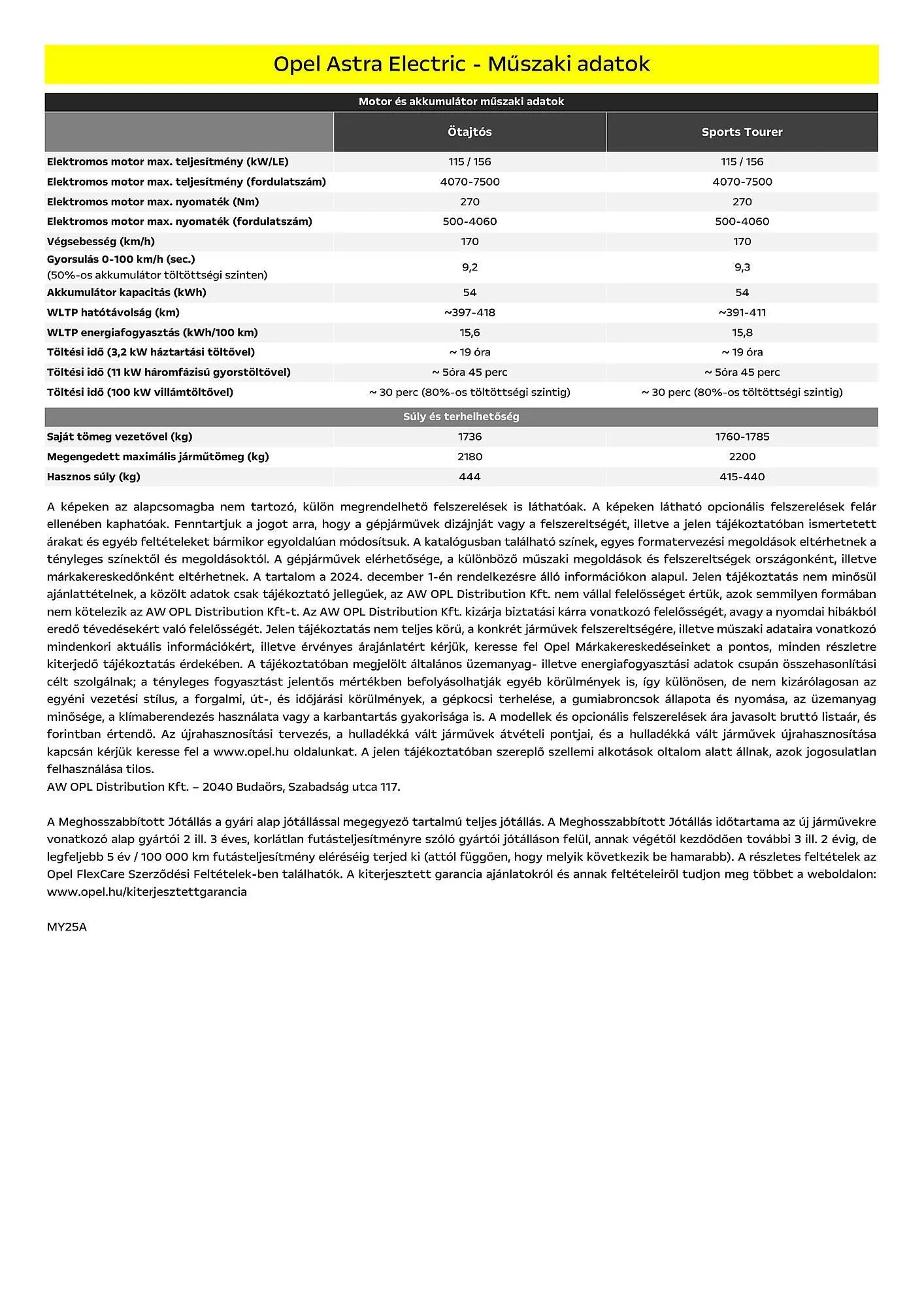Katalógus Opel akciós újság január 6.-tól június 30.-ig 2025. - Oldal 12