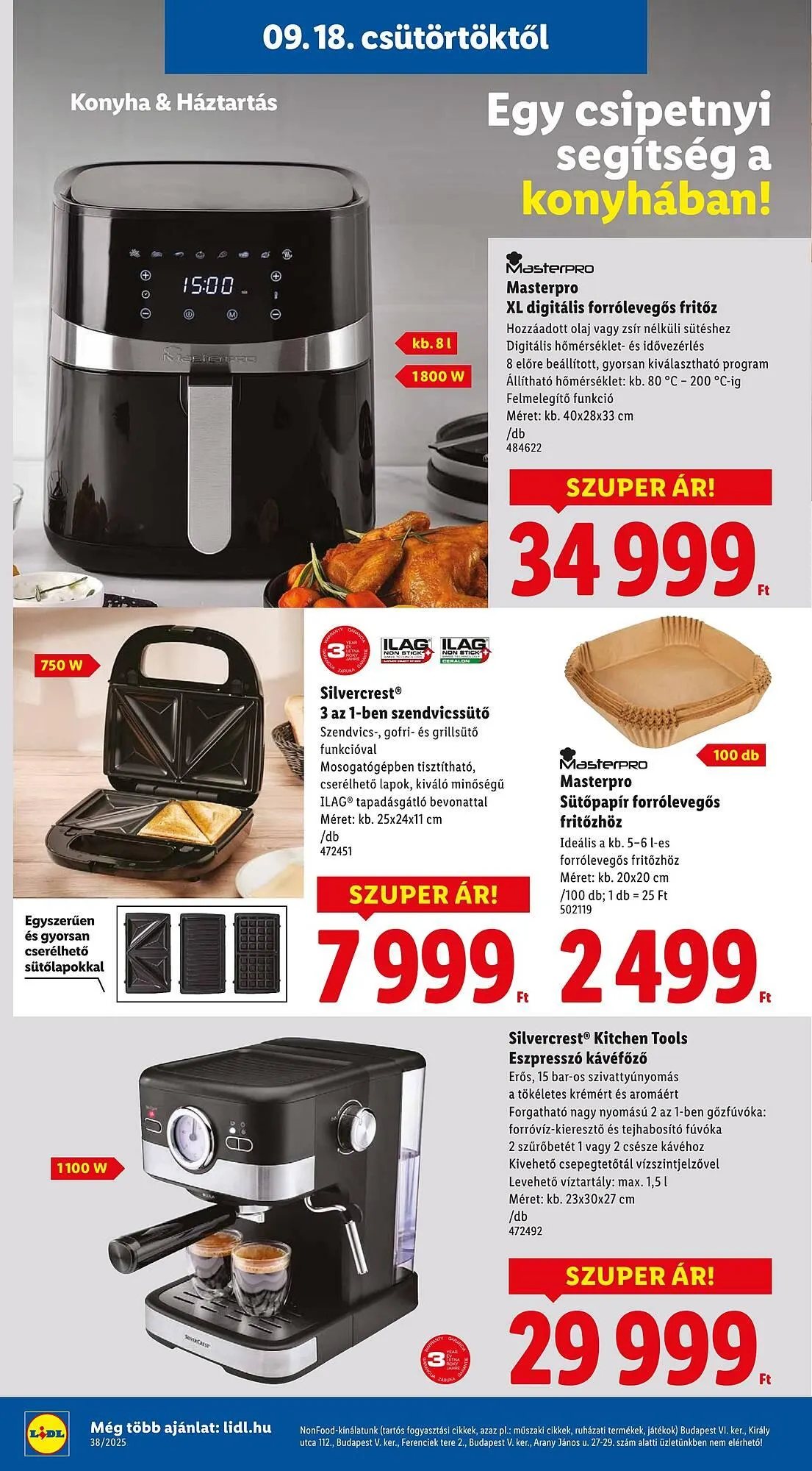 Katalógus Lidl akciós újság szeptember 11.-tól december 31.-ig 2025. - Oldal 8