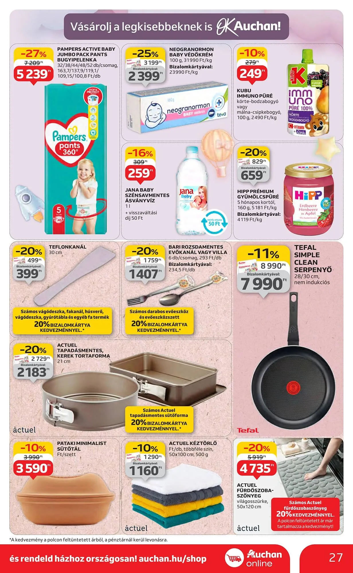 Katalógus Auchan akciós újság július 31.-tól augusztus 6.-ig 2025. - Oldal 27