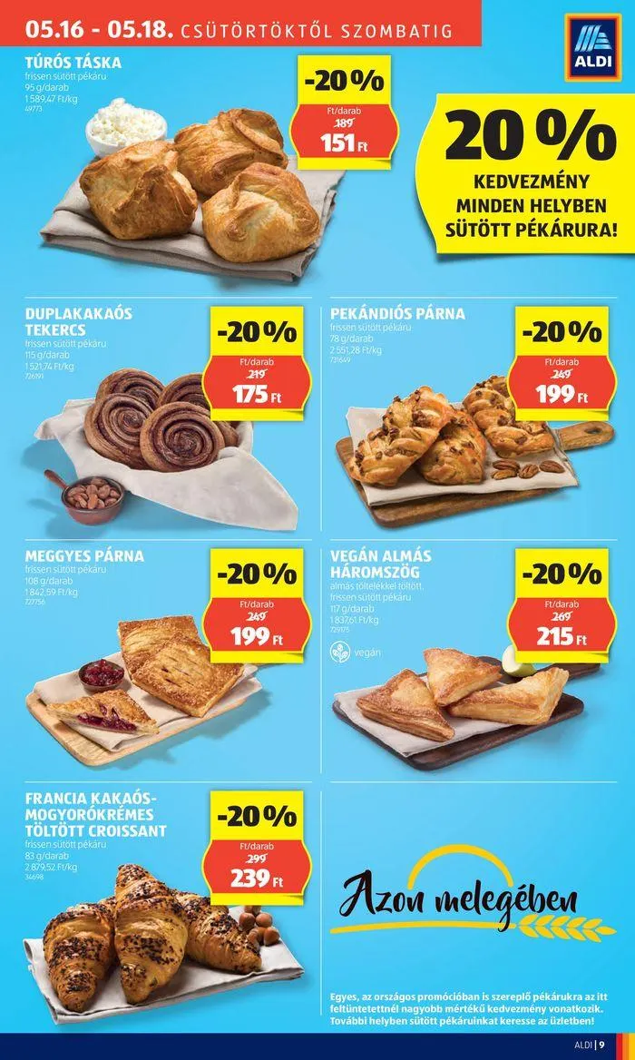 Katalógus Nyitás: Hajdúnánás, Kossuth utca 21. május 16.-tól május 20.-ig 2024. - Oldal 9