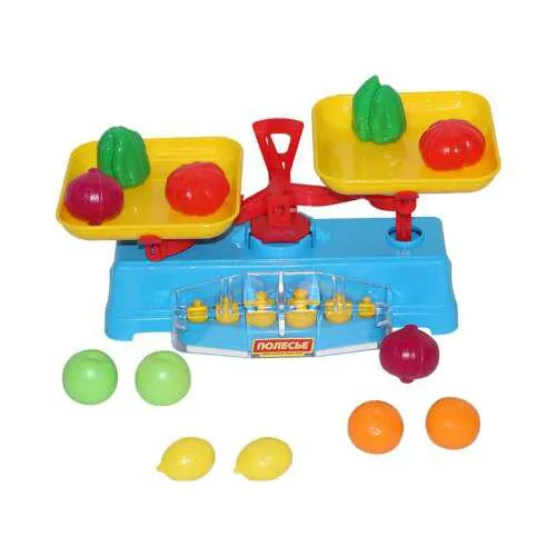 Játék konyhai mérleg 12db-os