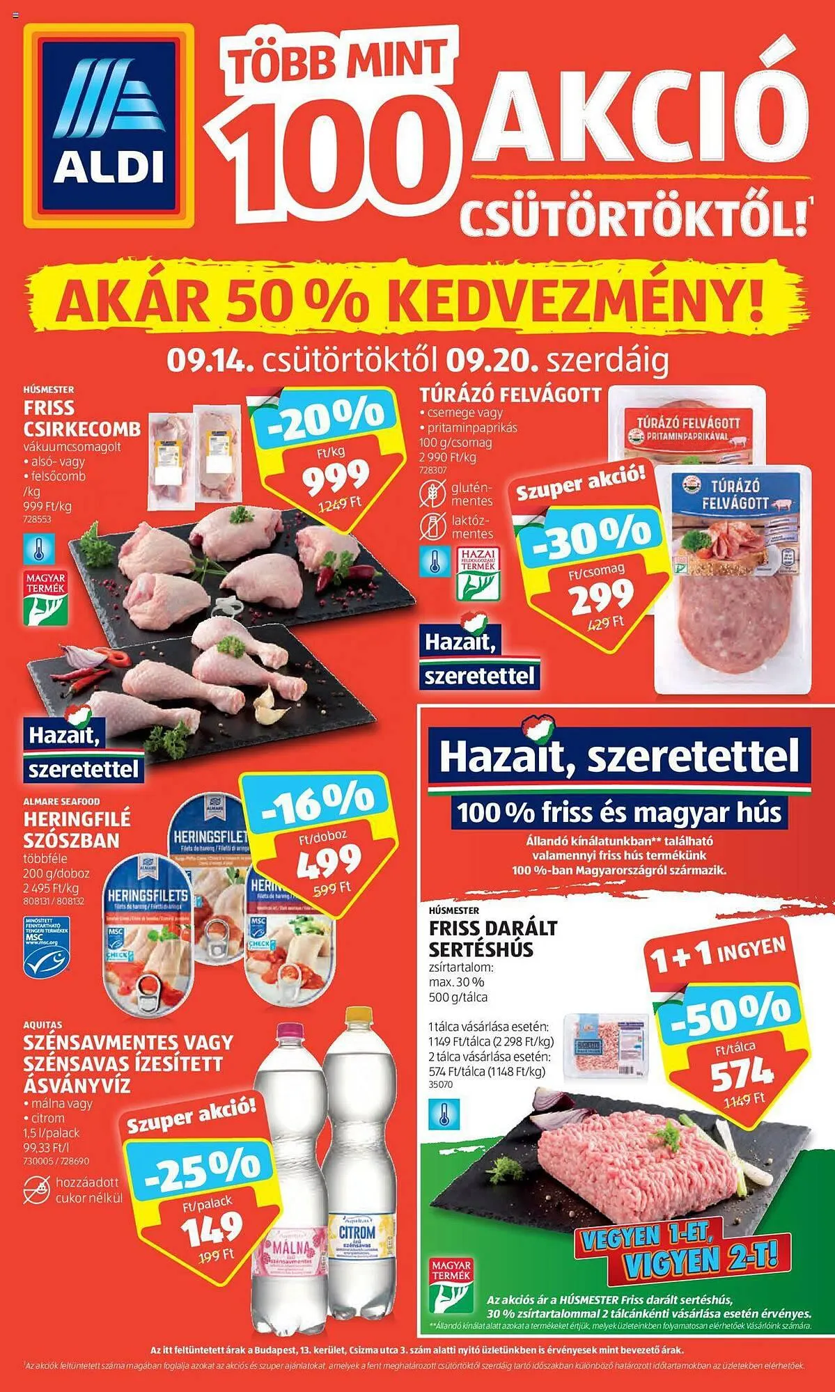 Katalógus ALDI akciós újság szeptember 14.-tól szeptember 20.-ig 2023. - Oldal 1
