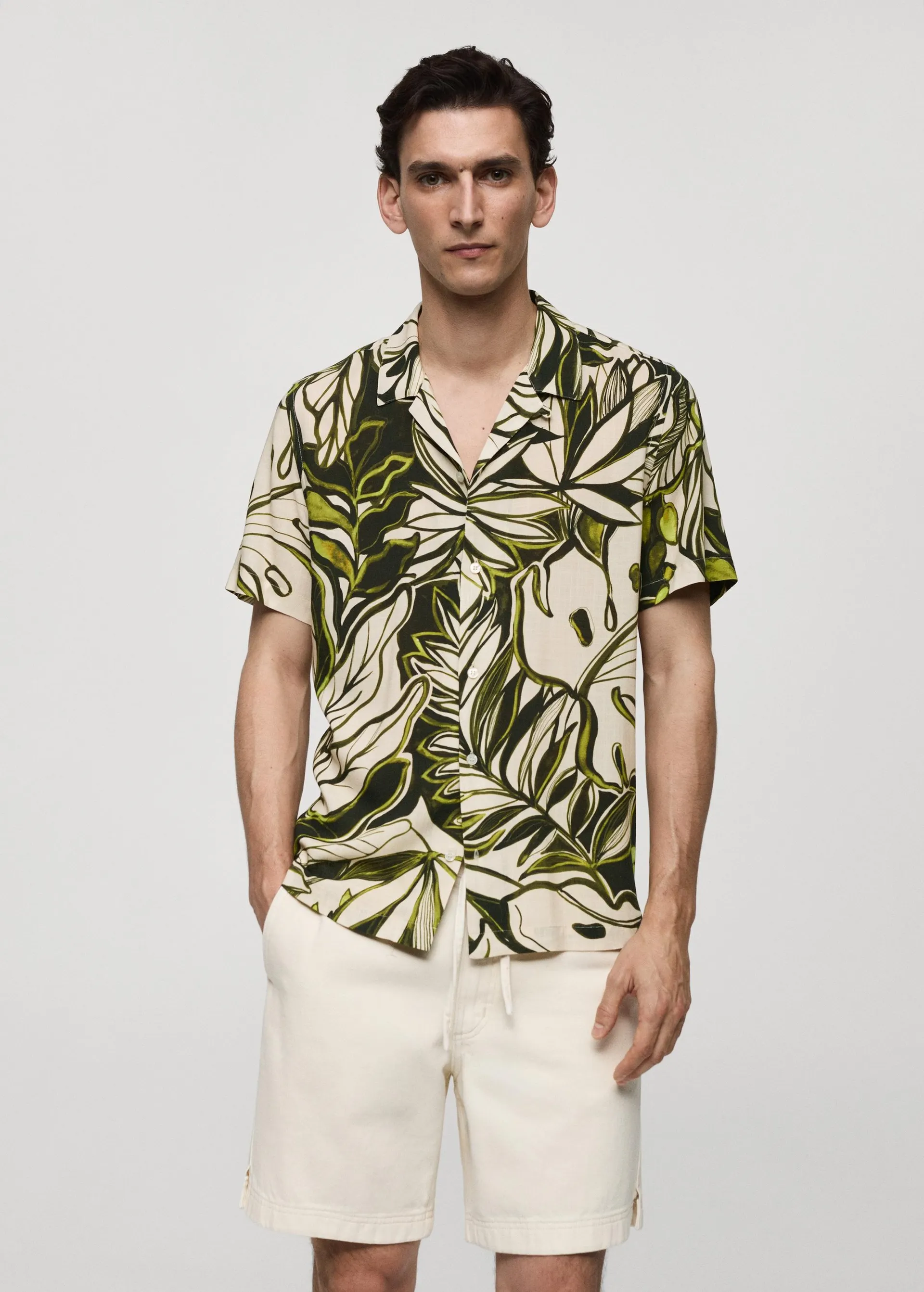 Hawaii mintás lenge ing