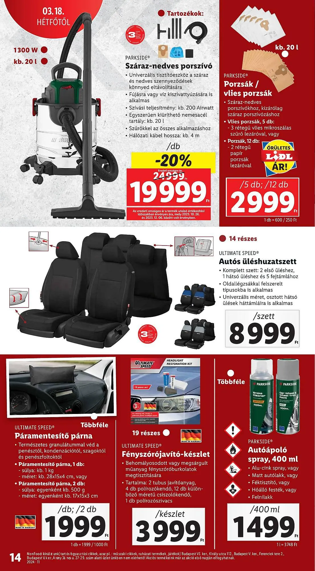 Katalógus Lidl akciós újság március 14.-tól március 20.-ig 2024. - Oldal 14