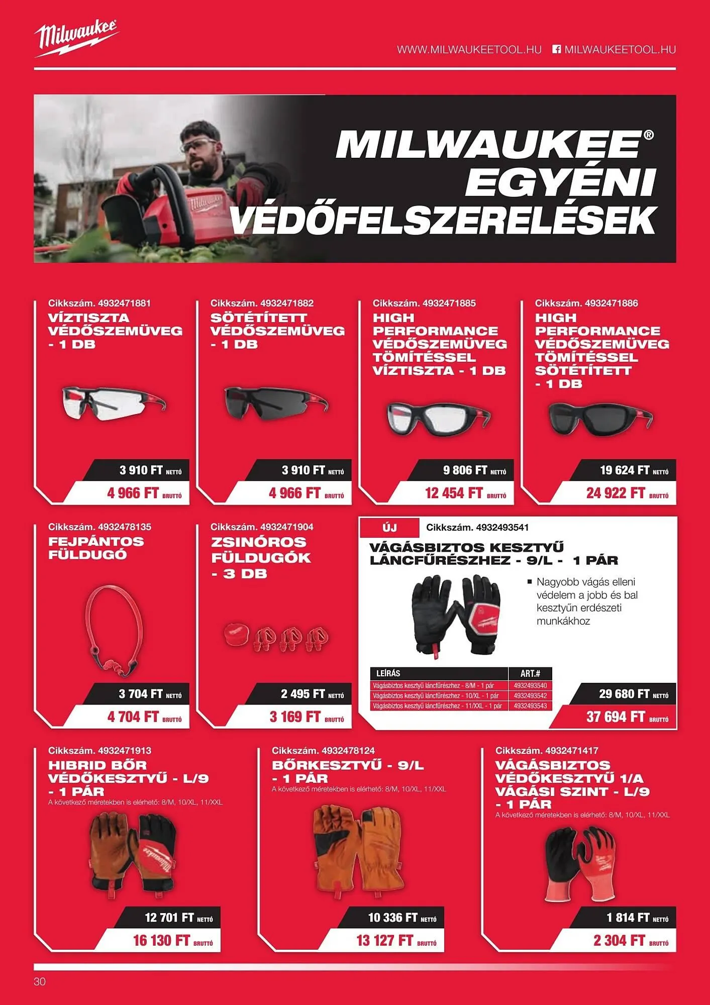 Katalógus Milwaukee akciós újság szeptember 16.-tól december 31.-ig 2025. - Oldal 30
