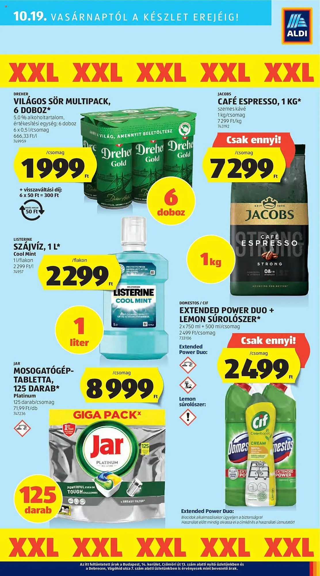 Katalógus ALDI akciós újság október 16.-tól október 22.-ig 2025. - Oldal 39