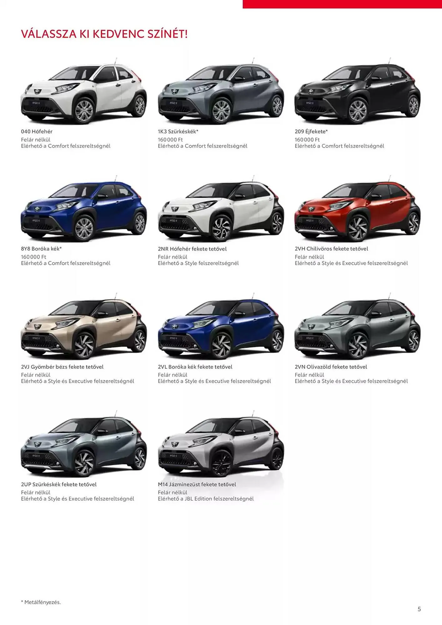 Katalógus Toyota akciós újság november 26.-tól november 26.-ig 2025. - Oldal 5