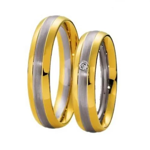 Többszínű arany karikagyűrű