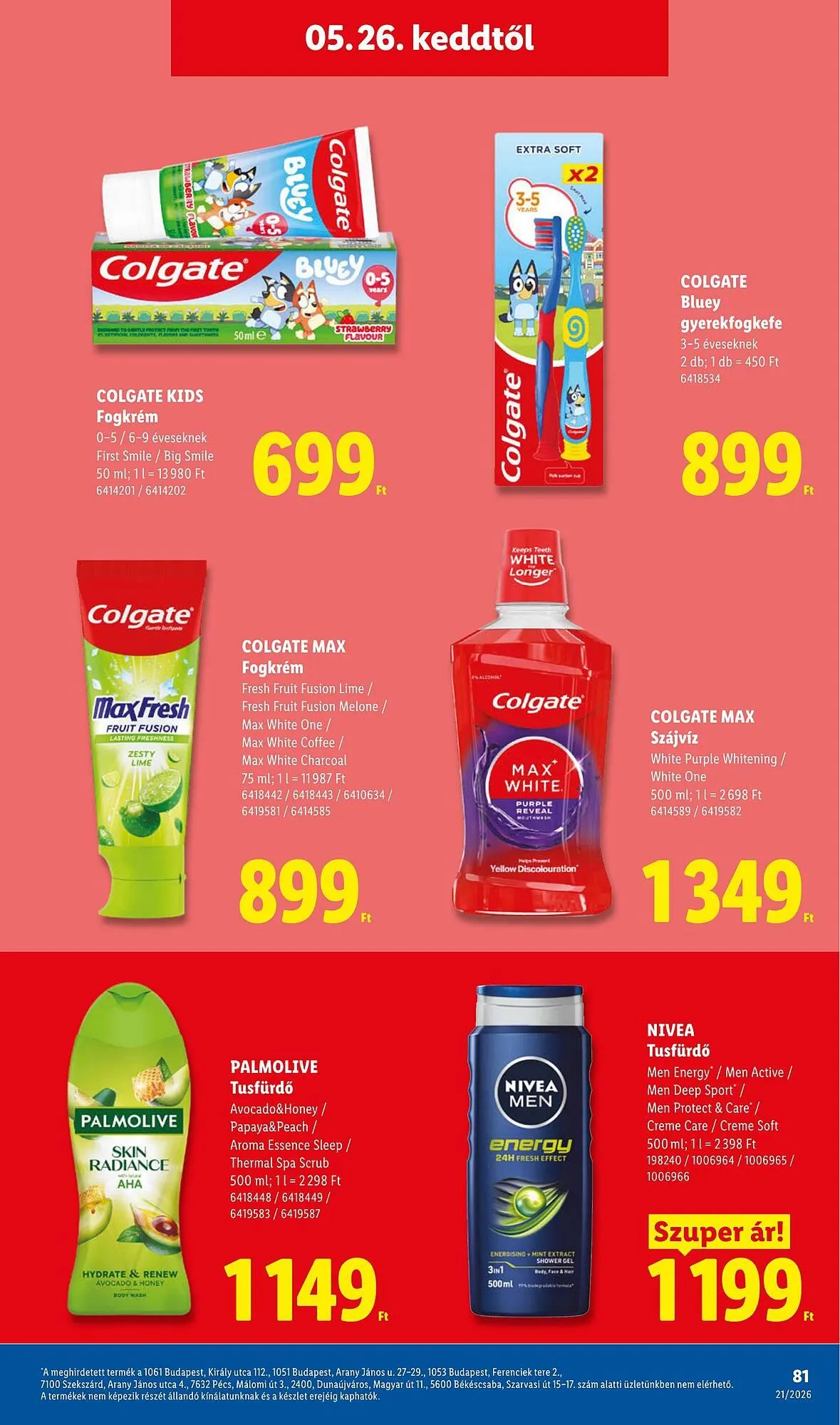 Katalógus Lidl akciós újság május 21.-tól május 27.-ig 2026. - Oldal 81