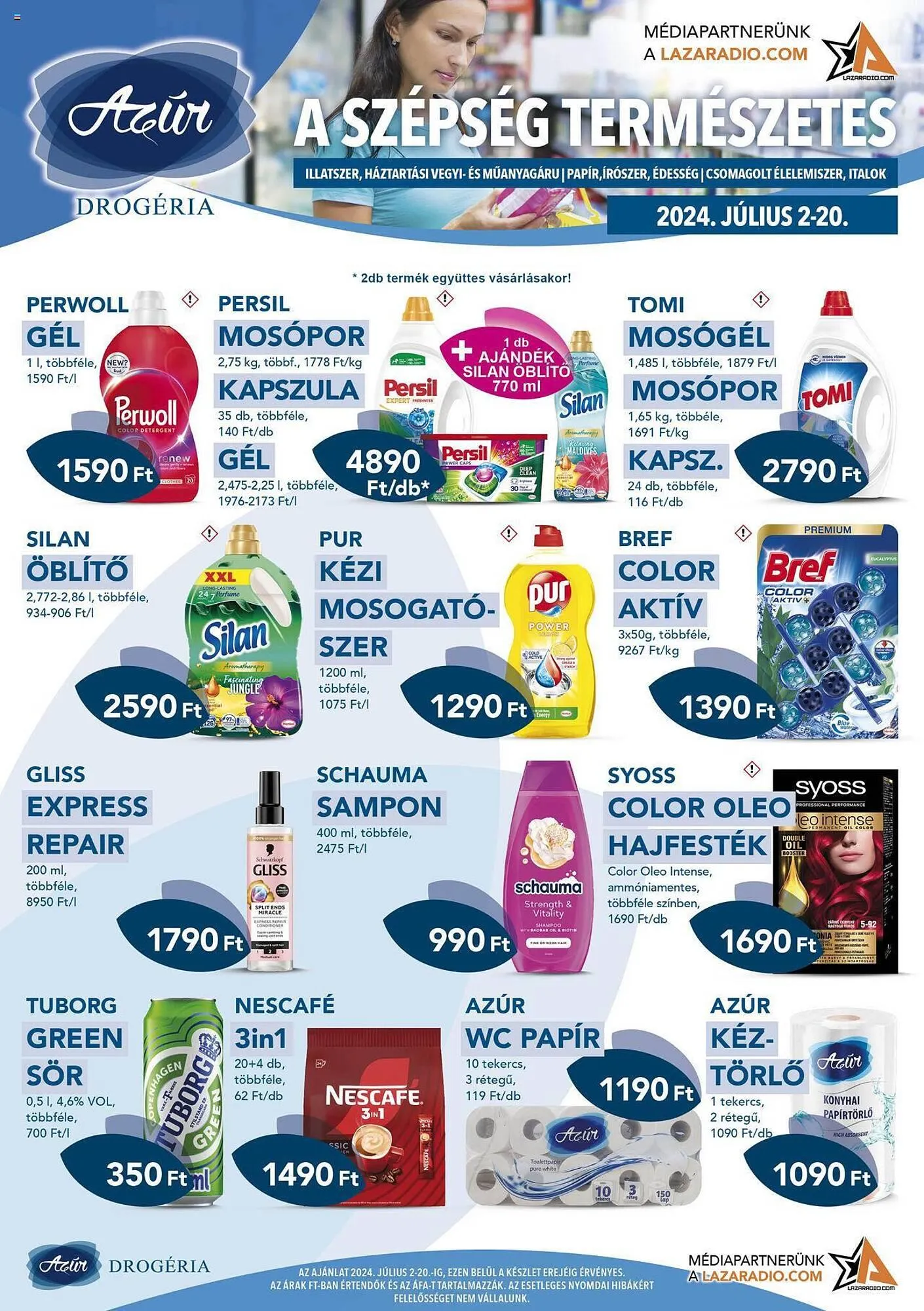 Azúr akciós újság - 1