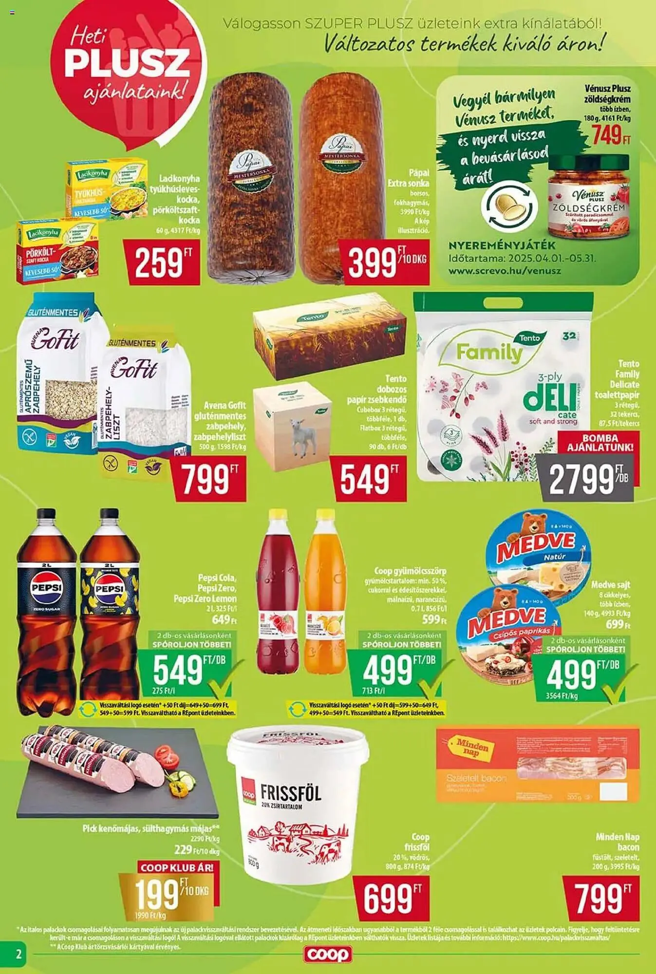 Katalógus Coop akciós újság április 24.-tól április 30.-ig 2025. - Oldal 2