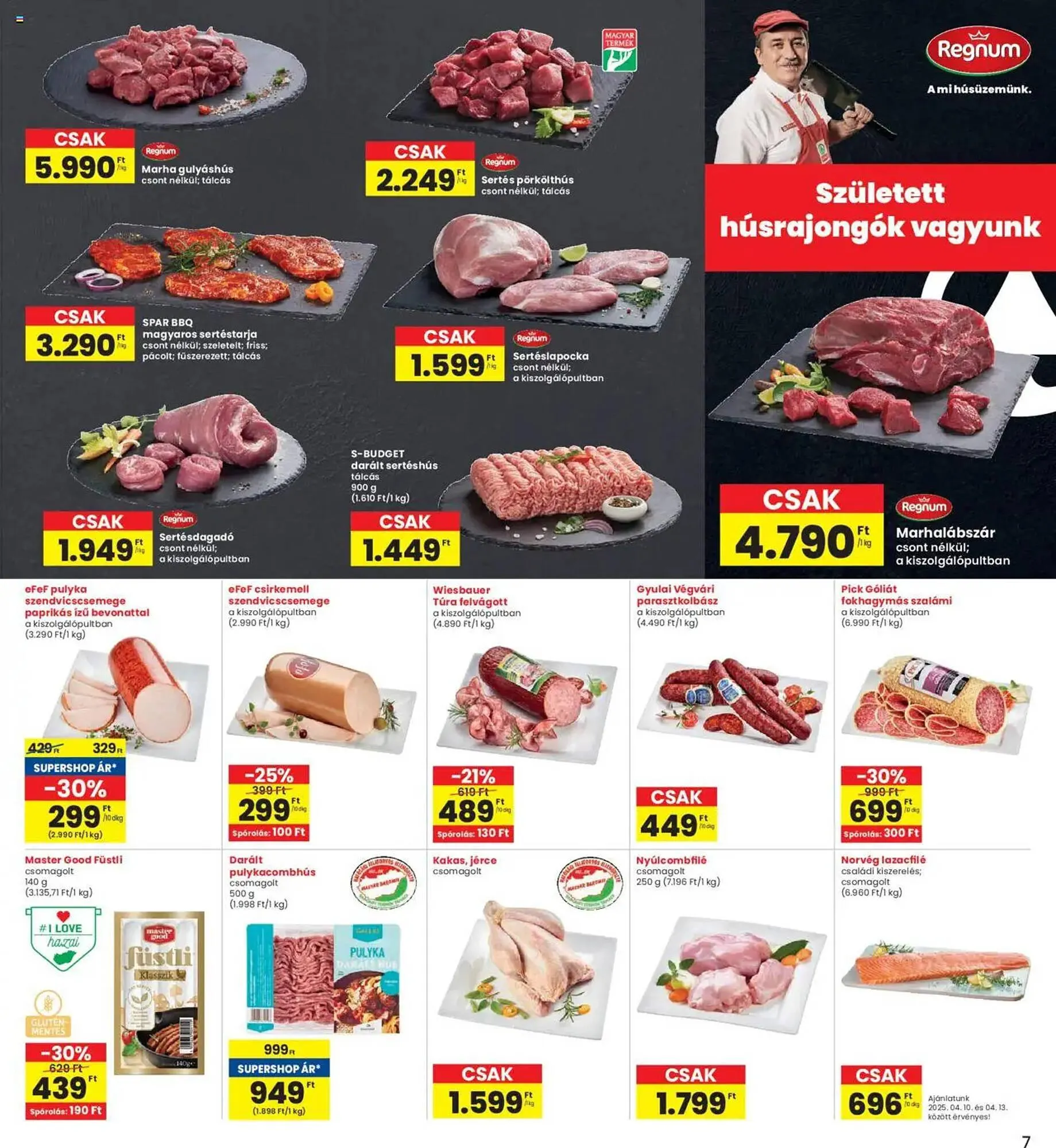 Katalógus Interspar akciós újság április 10.-tól április 22.-ig 2025. - Oldal 7