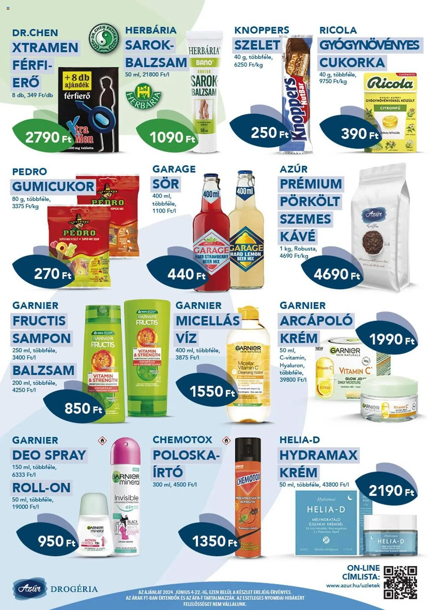 Katalógus Azúr akciós újság június 4.-tól június 22.-ig 2024. - Oldal 4