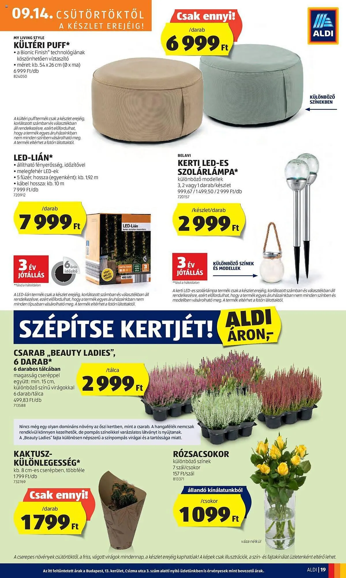 Katalógus ALDI akciós újság szeptember 14.-tól szeptember 20.-ig 2023. - Oldal 21