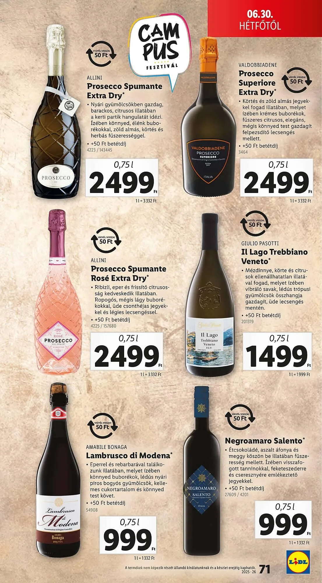 Katalógus Lidl akciós újság június 26.-tól július 2.-ig 2025. - Oldal 71