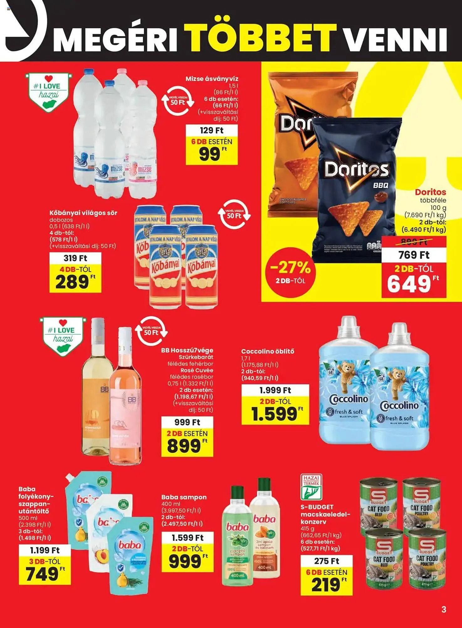 Katalógus Spar akciós újság május 2.-tól május 7.-ig 2025. - Oldal 3