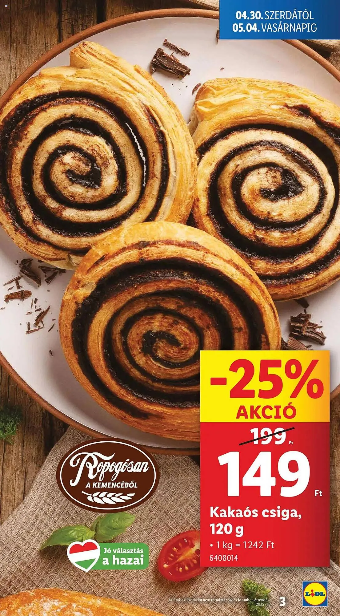 Katalógus Lidl akciós újság április 30.-tól május 7.-ig 2025. - Oldal 3