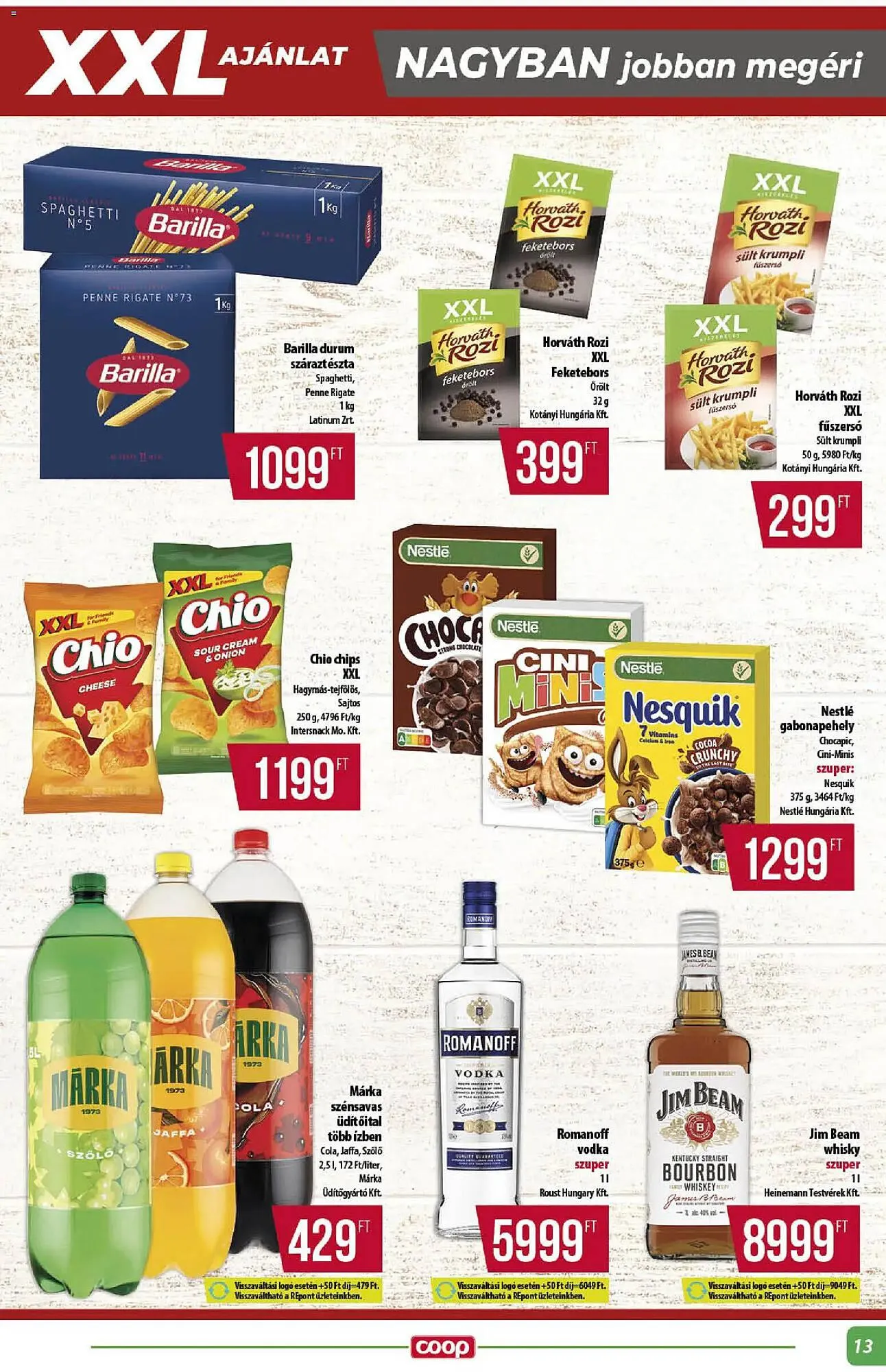 Katalógus Coop akciós újság március 19.-tól március 25.-ig 2026. - Oldal 13