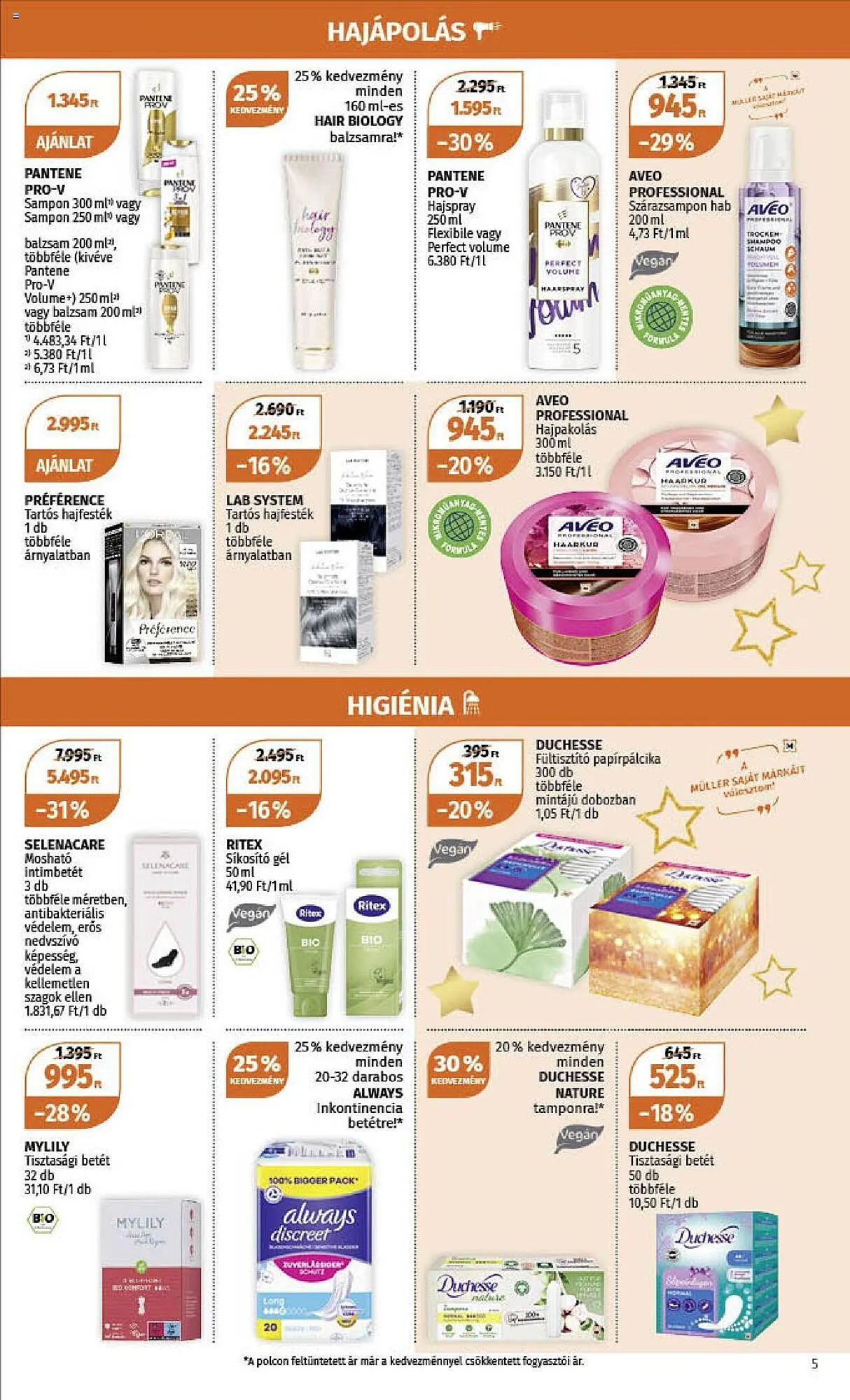 Katalógus Müller akciós újság november 27.-tól december 3.-ig 2023. - Oldal 5