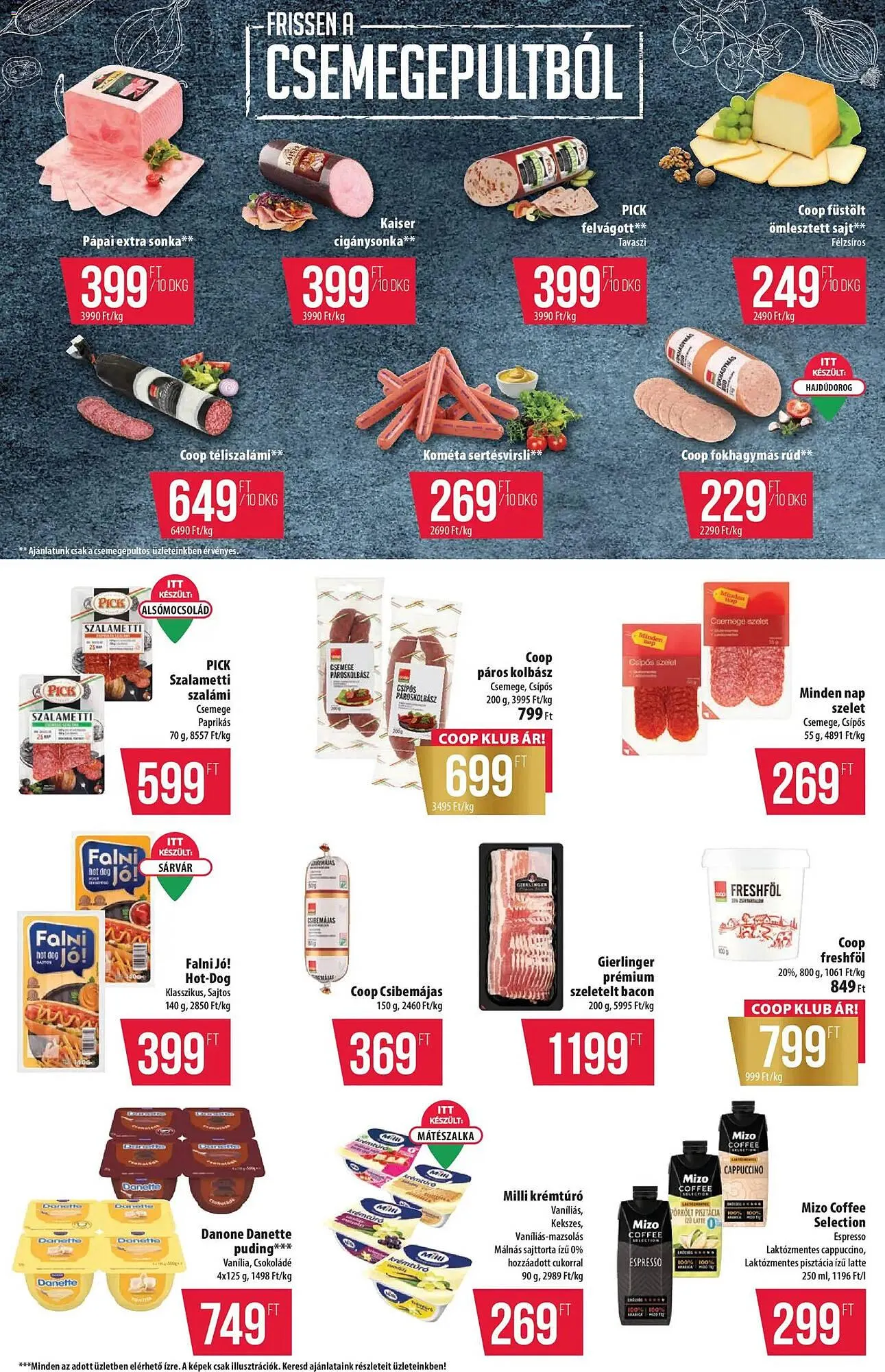 Katalógus Coop akciós újság április 9.-tól április 15.-ig 2026. - Oldal 2