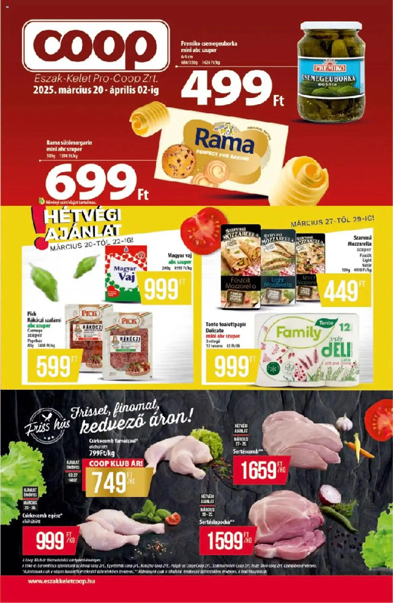 Katalógus Coop akciós újság március 20.-tól április 2.-ig 2025. - Oldal 1