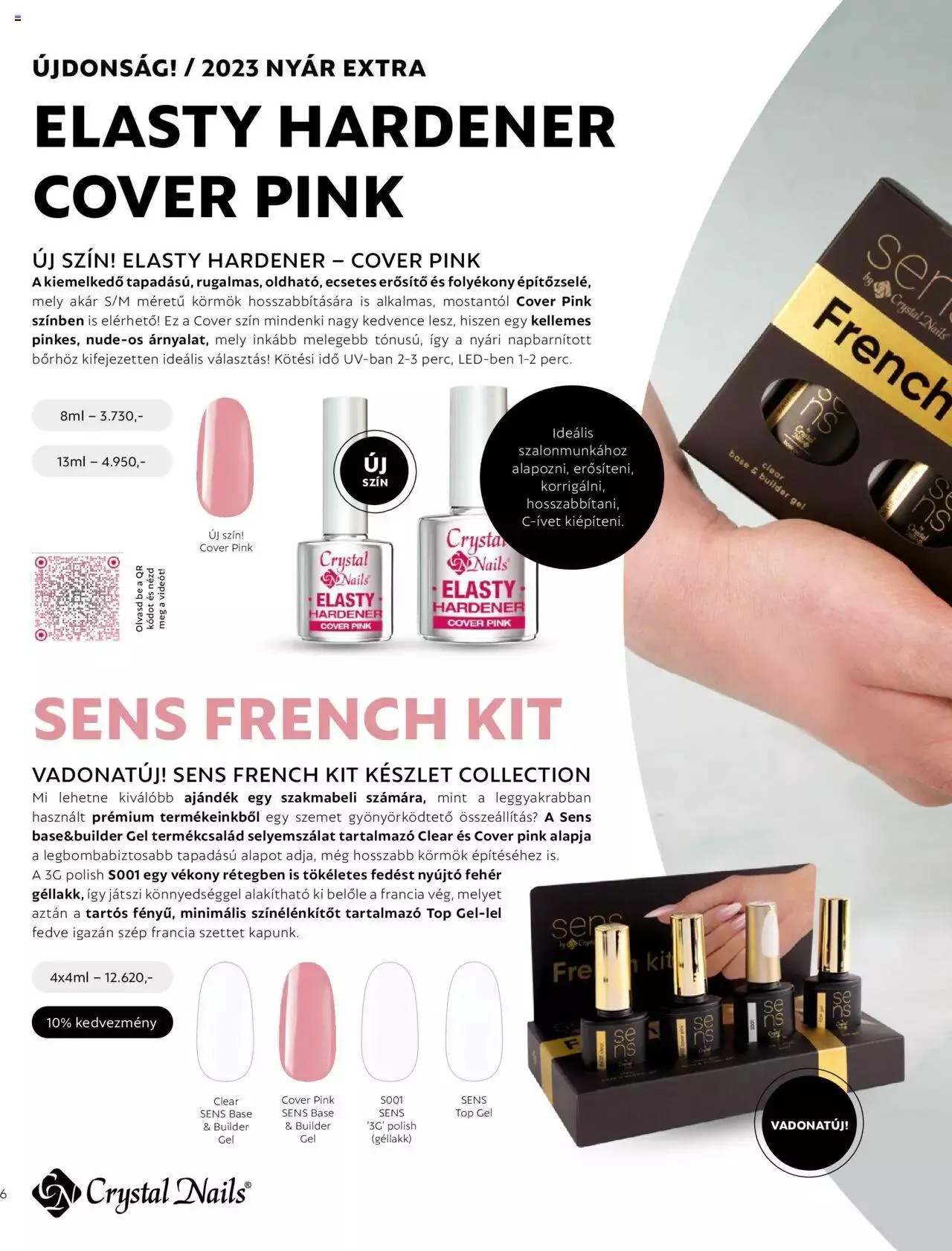 Katalógus Crystal Nails - NYÁR EXTRA KATALÓGUS június 1.-tól december 31.-ig 2023. - Oldal 6