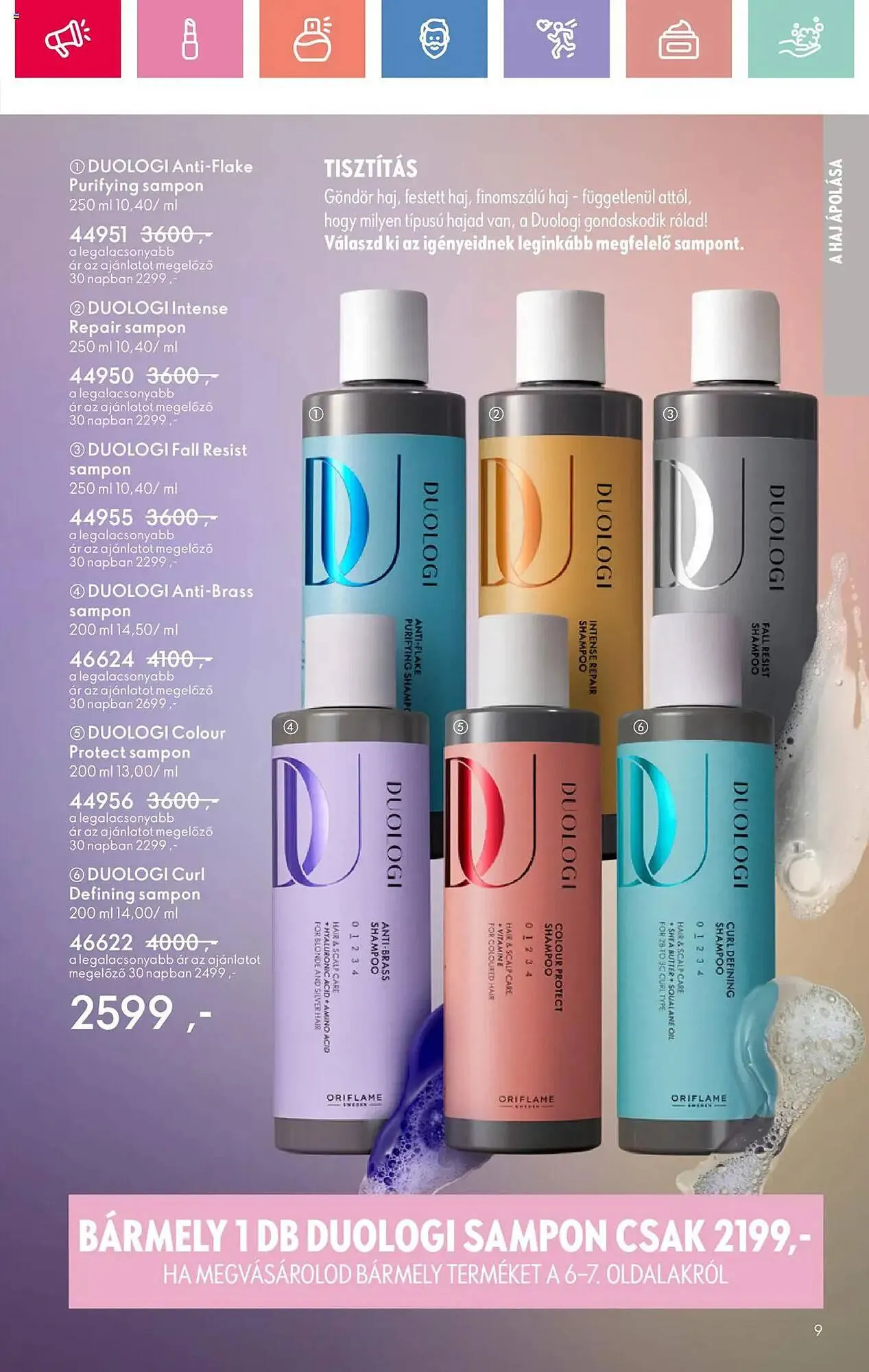 Katalógus Oriflame akciós újság július 27.-tól augusztus 16.-ig 2025. - Oldal 9