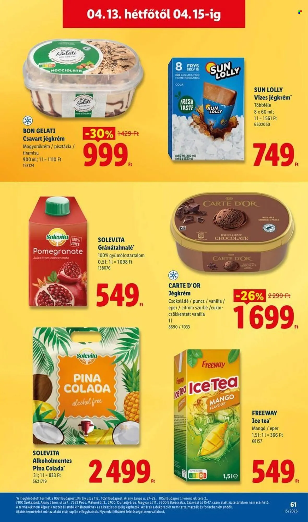 Katalógus Lidl akciós újság április 9.-tól április 15.-ig 2026. - Oldal 61