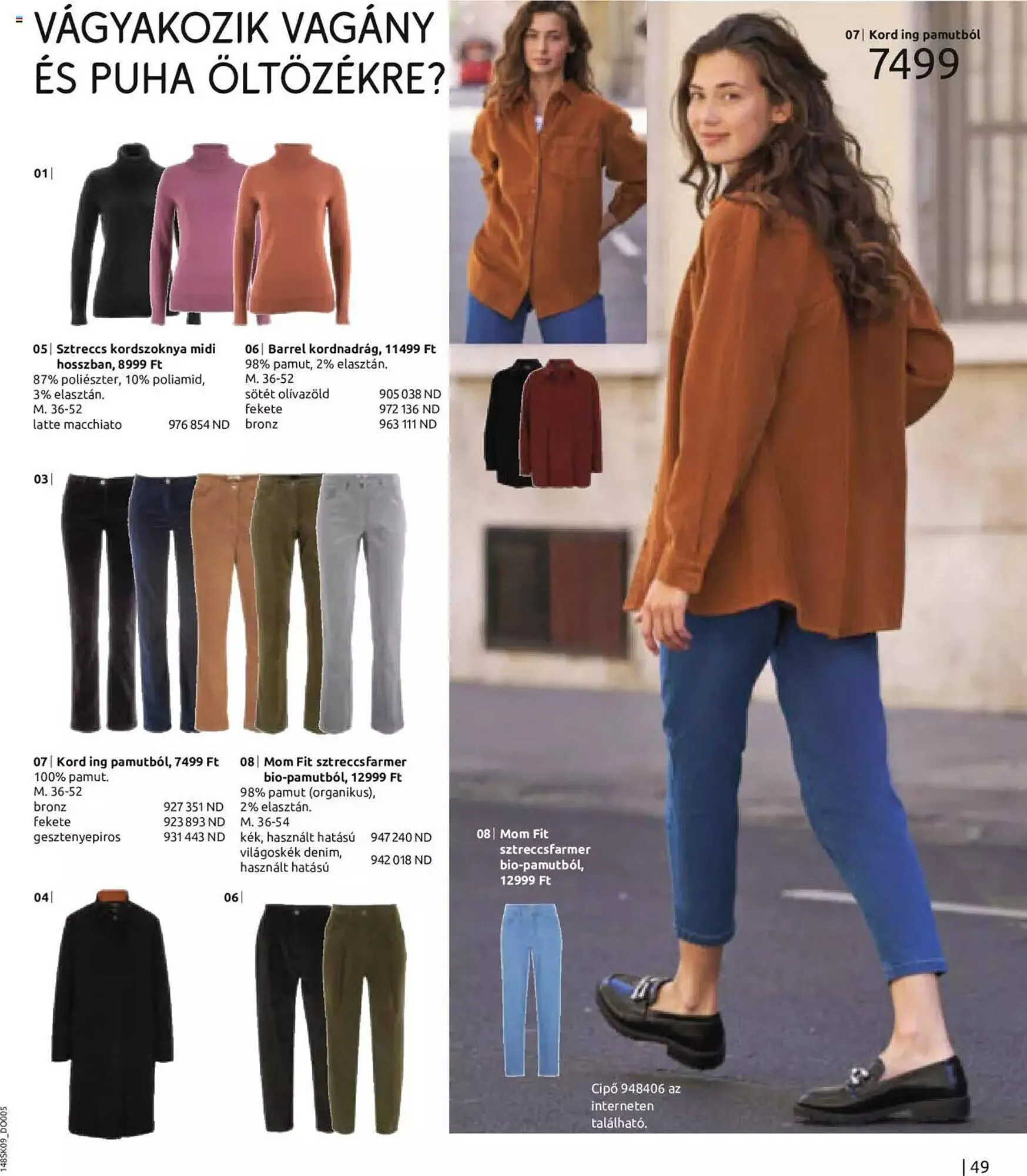 Katalógus Bonprix akciós újság augusztus 28.-tól február 28.-ig 2024. - Oldal 51