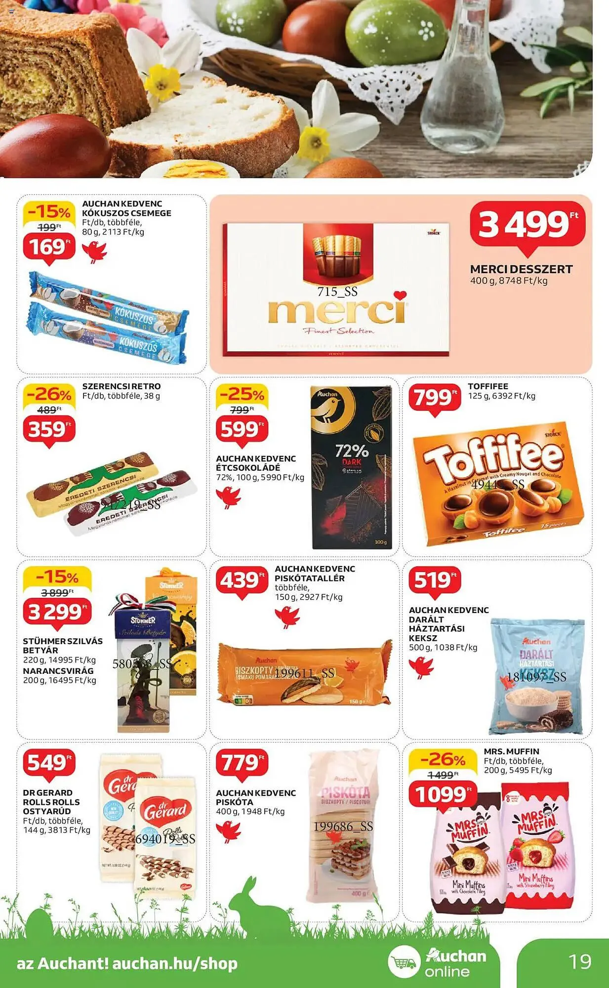 Katalógus Auchan akciós újság március 27.-tól április 19.-ig 2025. - Oldal 19