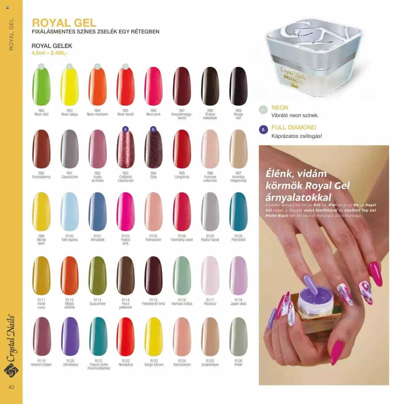 Katalógus Crystal Nails - Nagykatalógus 22/23 március 8.-tól december 31.-ig 2023. - Oldal 40