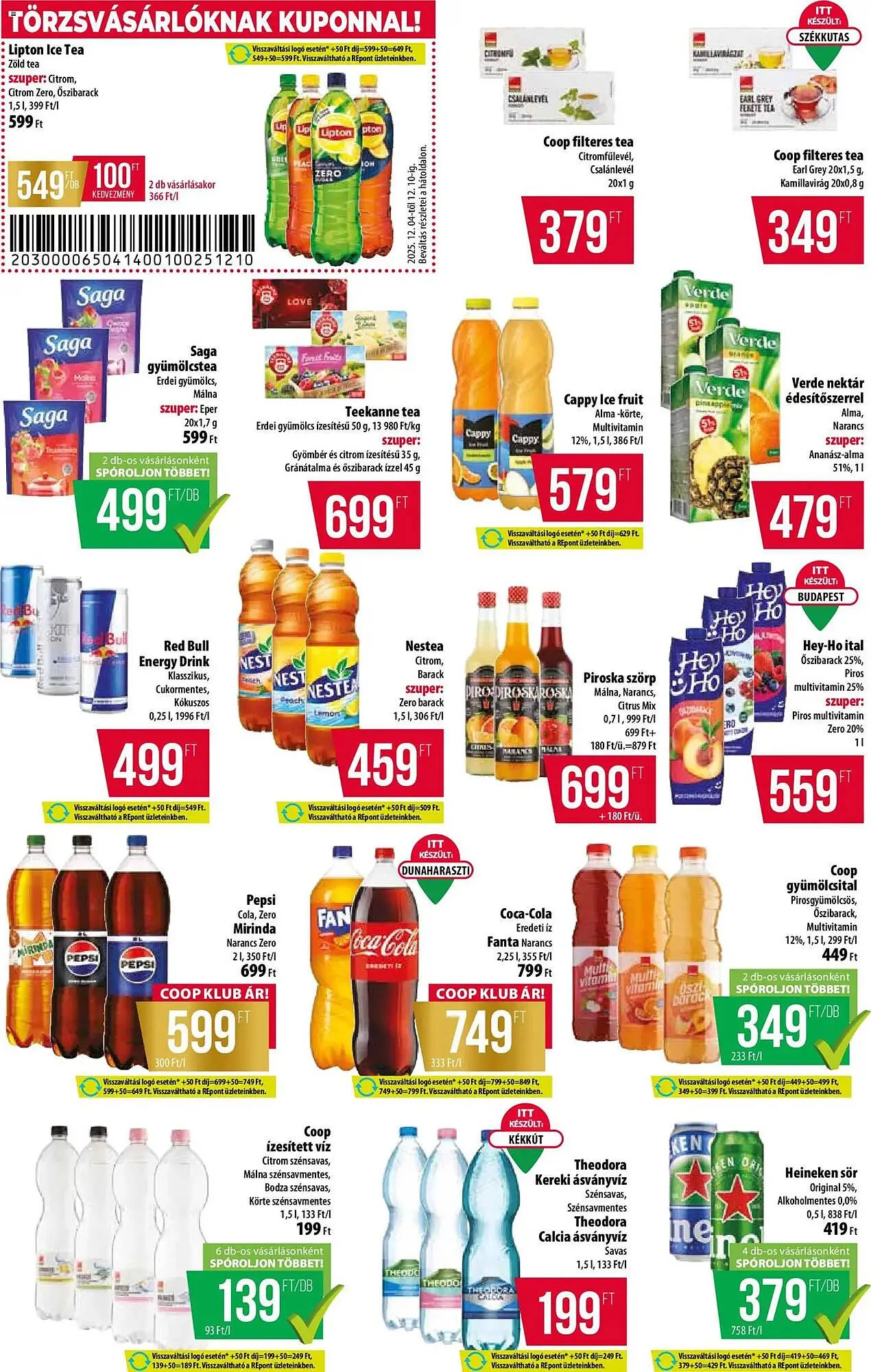 Katalógus Coop akciós újság december 4.-tól december 10.-ig 2025. - Oldal 10