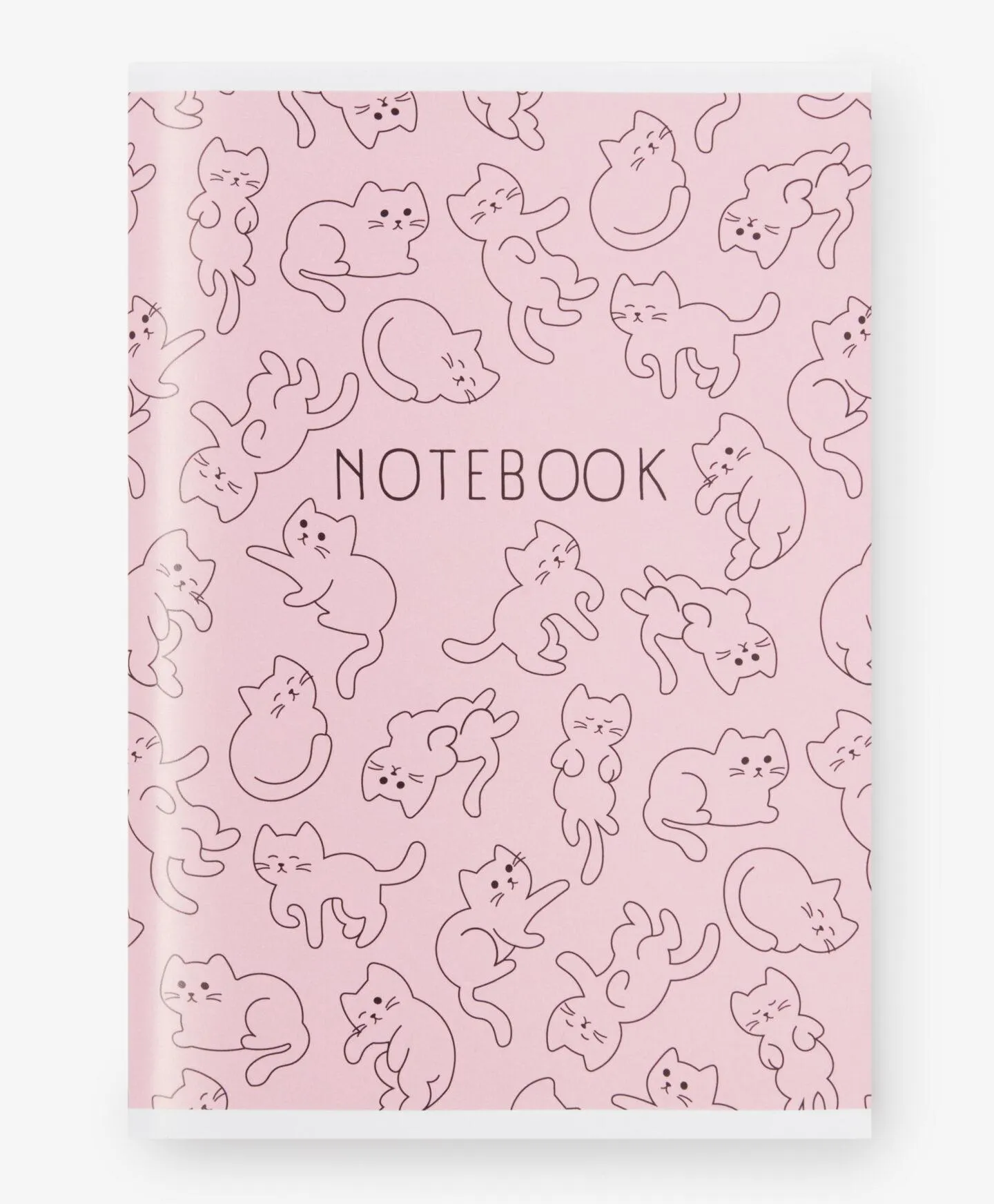 A5 jegyzetfüzet cica mintával