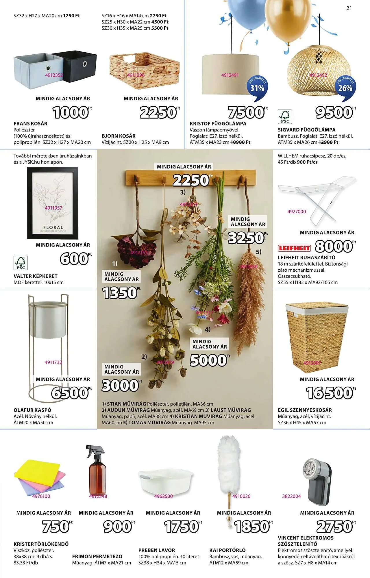 Katalógus JYSK akciós újság április 23.-tól május 18.-ig 2025. - Oldal 21