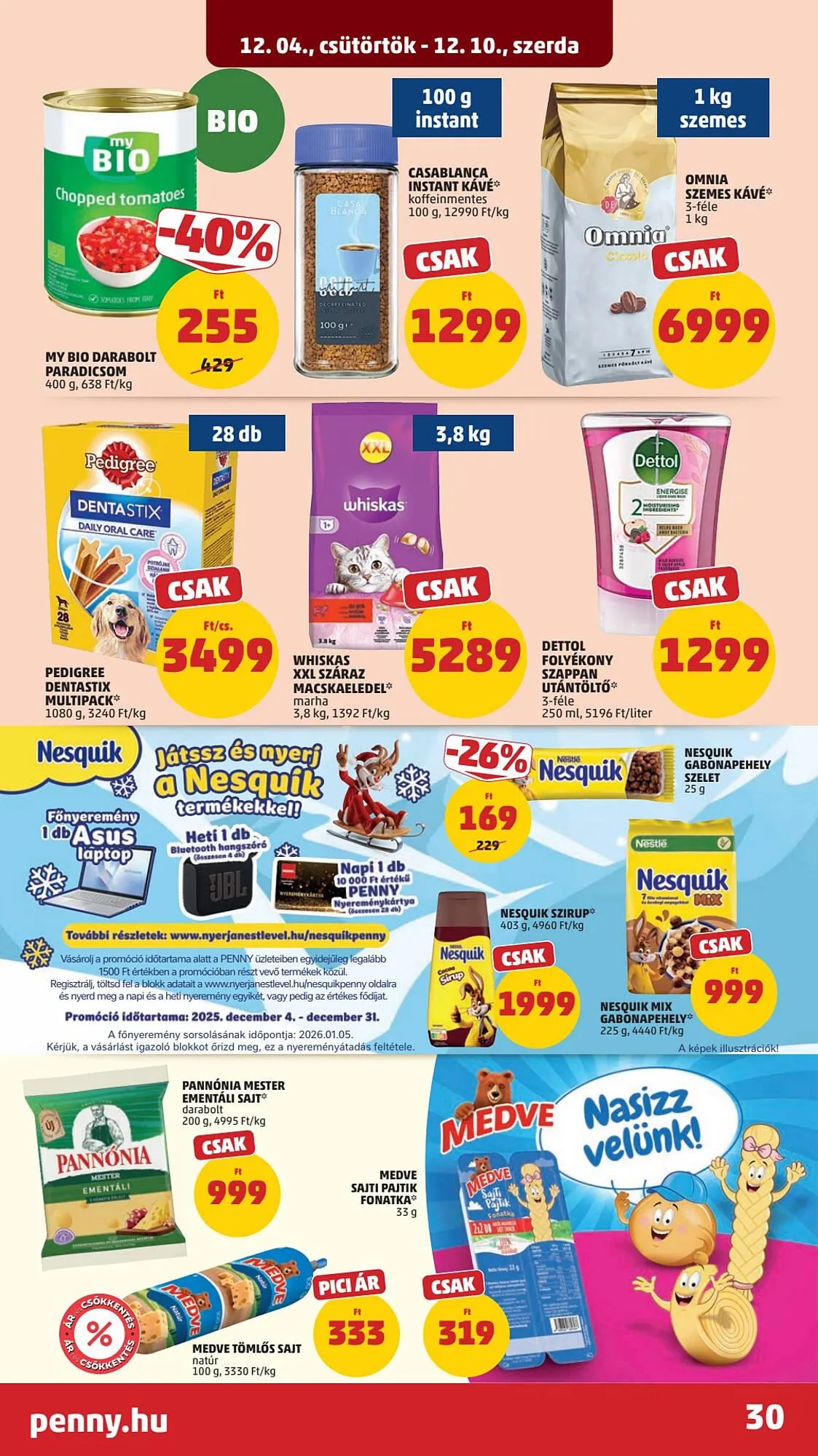 Katalógus PENNY akciós újság december 4.-tól december 10.-ig 2025. - Oldal 34