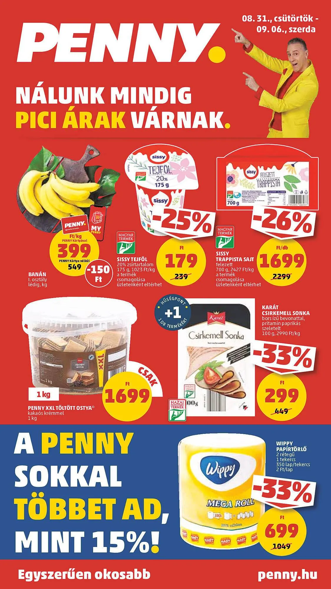 Katalógus PENNY akciós újság augusztus 31.-tól szeptember 6.-ig 2023. - Oldal 1