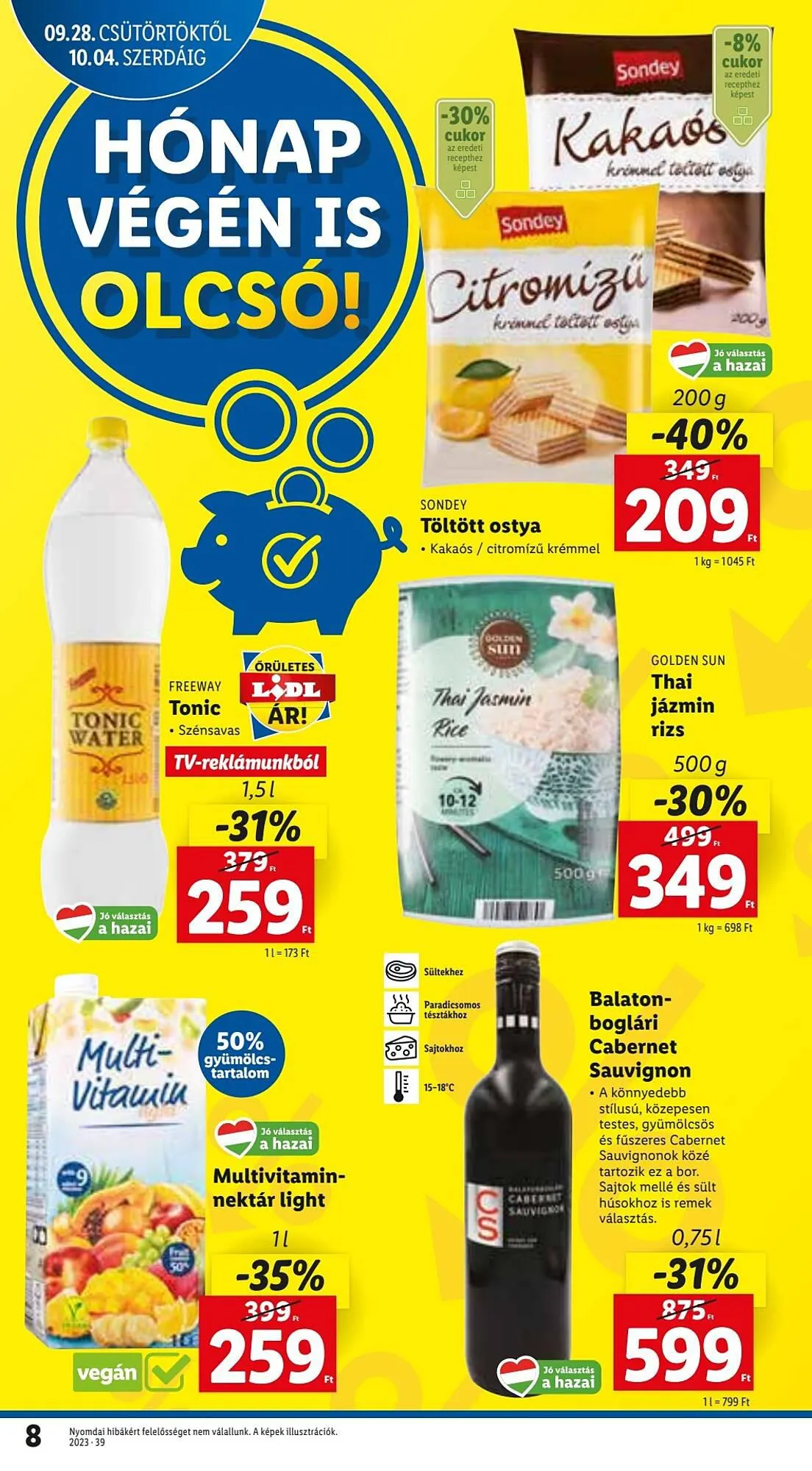Katalógus Lidl akciós újság szeptember 28.-tól október 4.-ig 2023. - Oldal 8