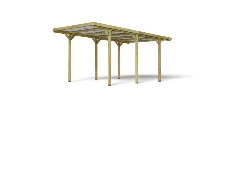 FOREST STYLE JEAN - kocsibeálló PVC-tetővel (304x511x252cm)