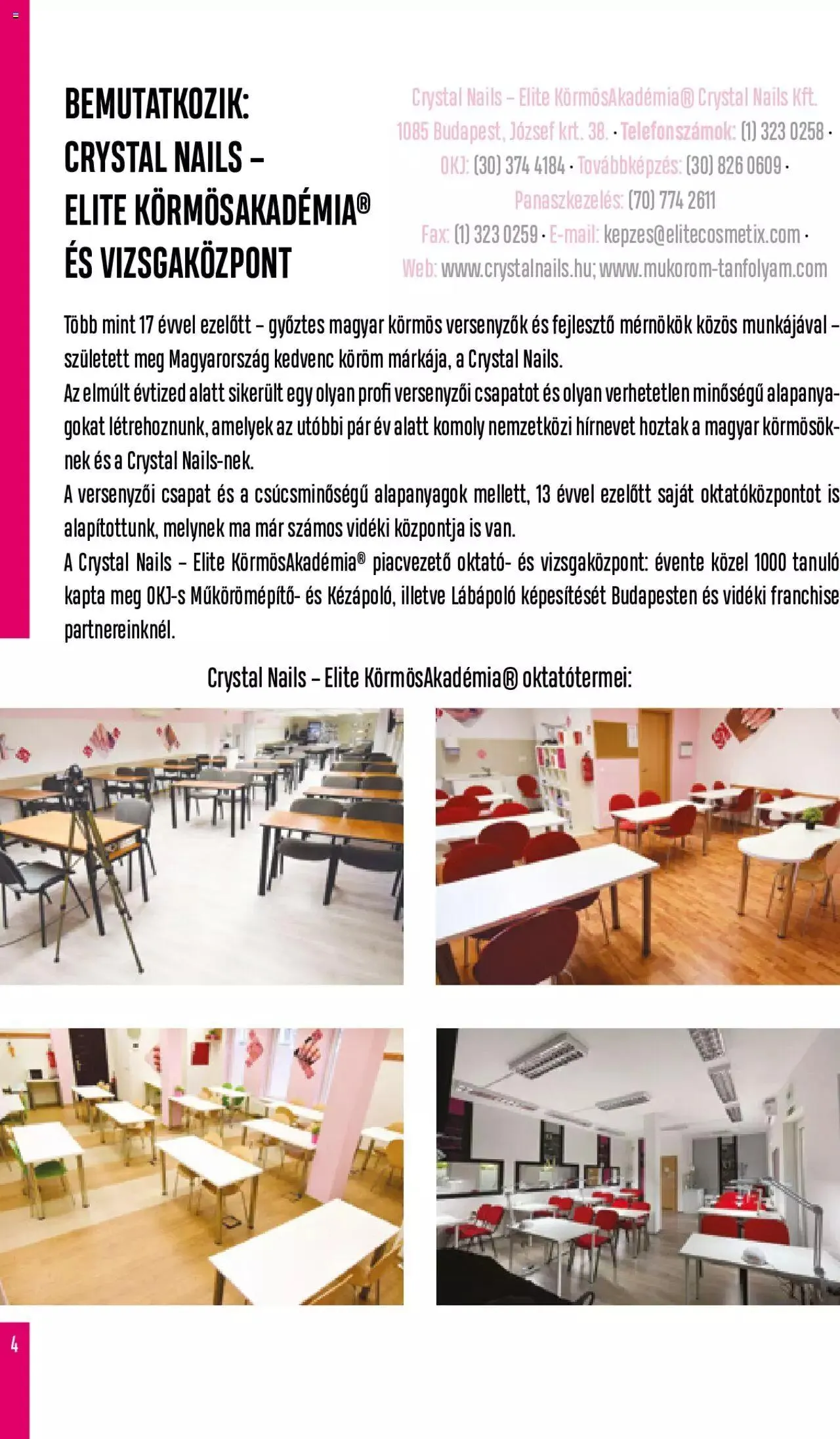 Katalógus Crystal Nails - Oktatási kézikönyv november 7.-tól december 31.-ig 2023. - Oldal 3