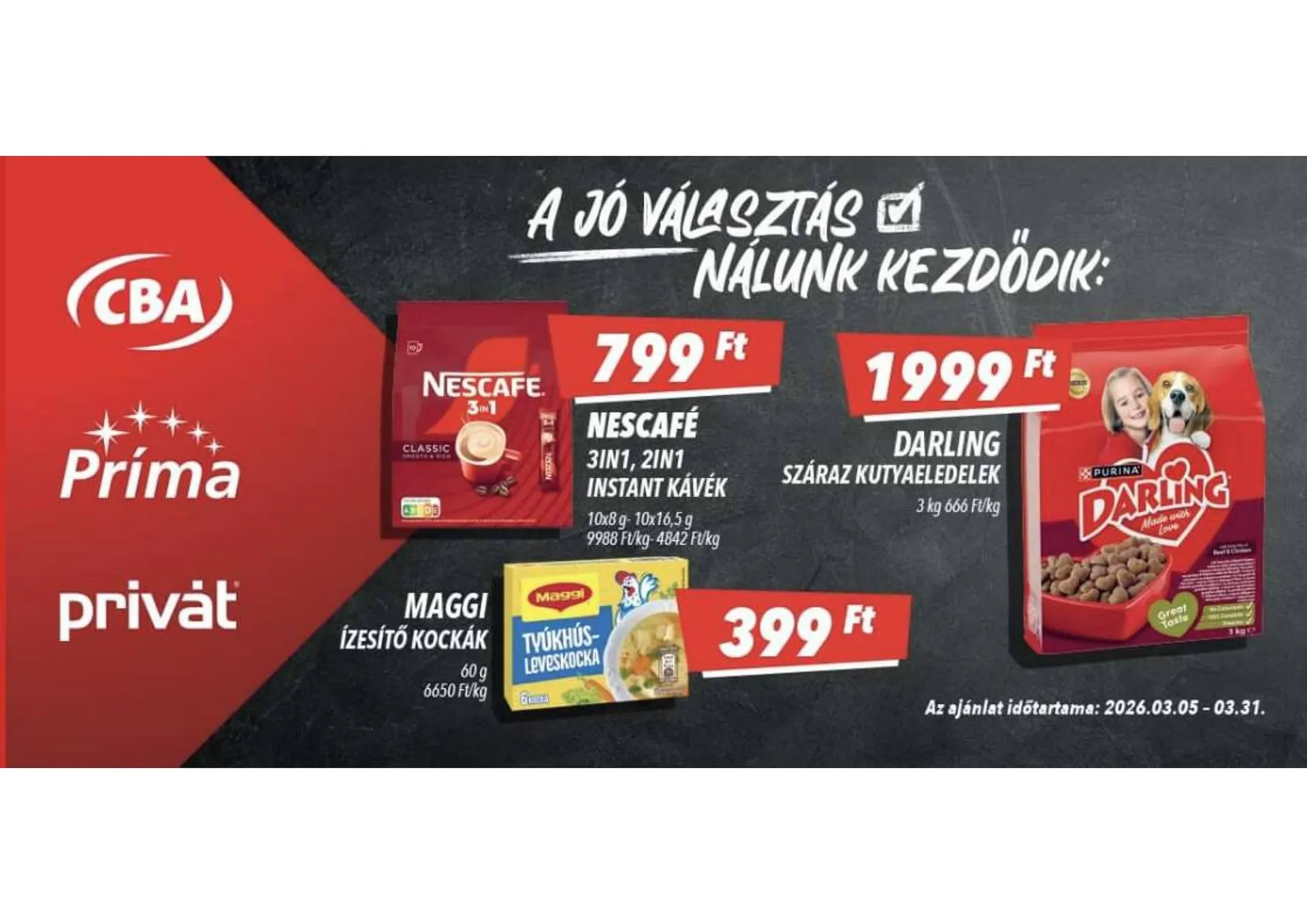 Katalógus CBA akciós újság március 5.-tól március 31.-ig 2026. - Oldal 3