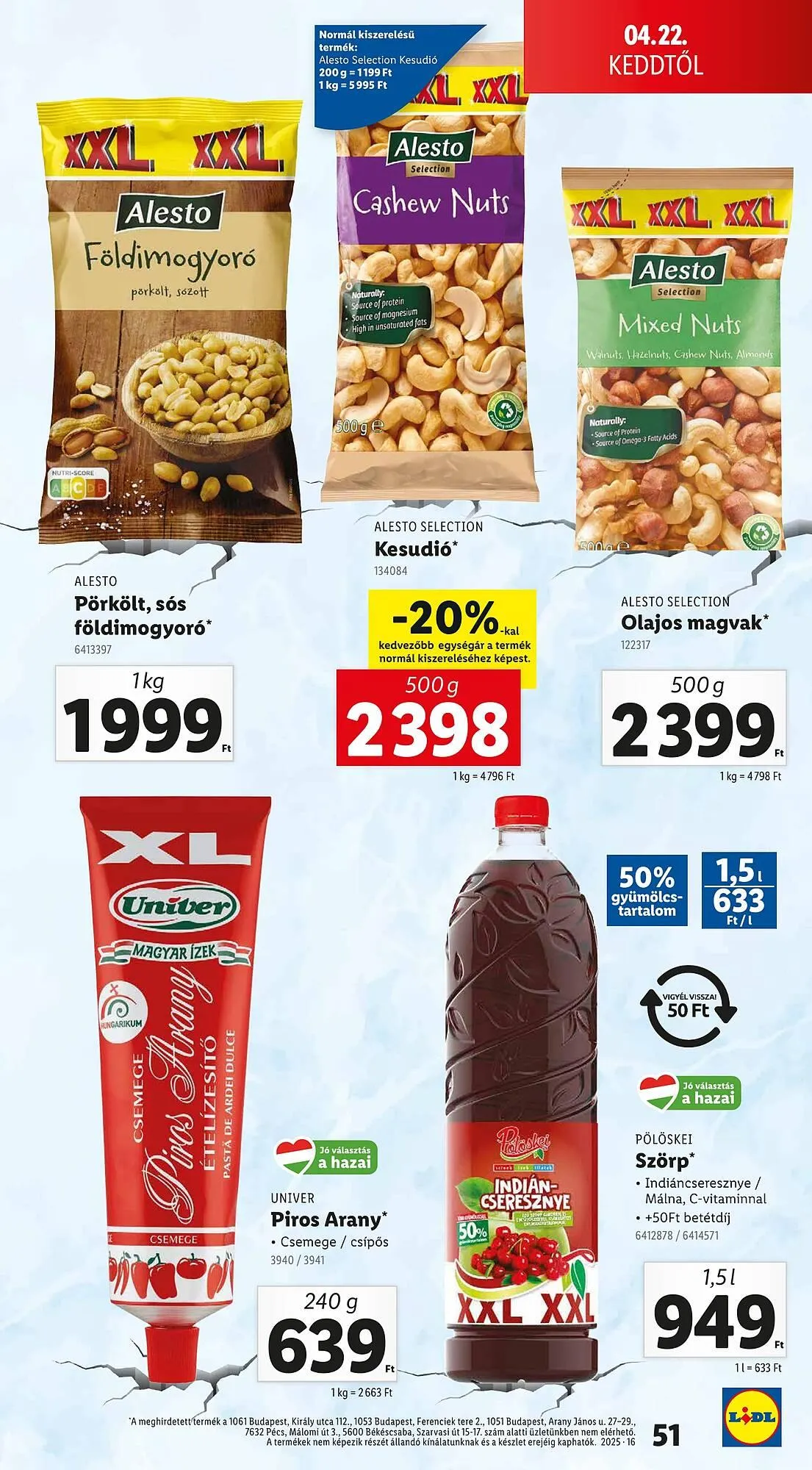 Katalógus Lidl akciós újság április 16.-tól április 19.-ig 2025. - Oldal 51