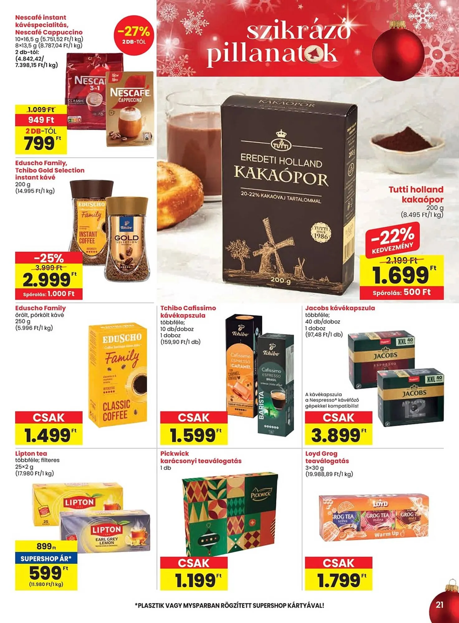 Katalógus Spar akciós újság december 11.-tól december 17.-ig 2025. - Oldal 21