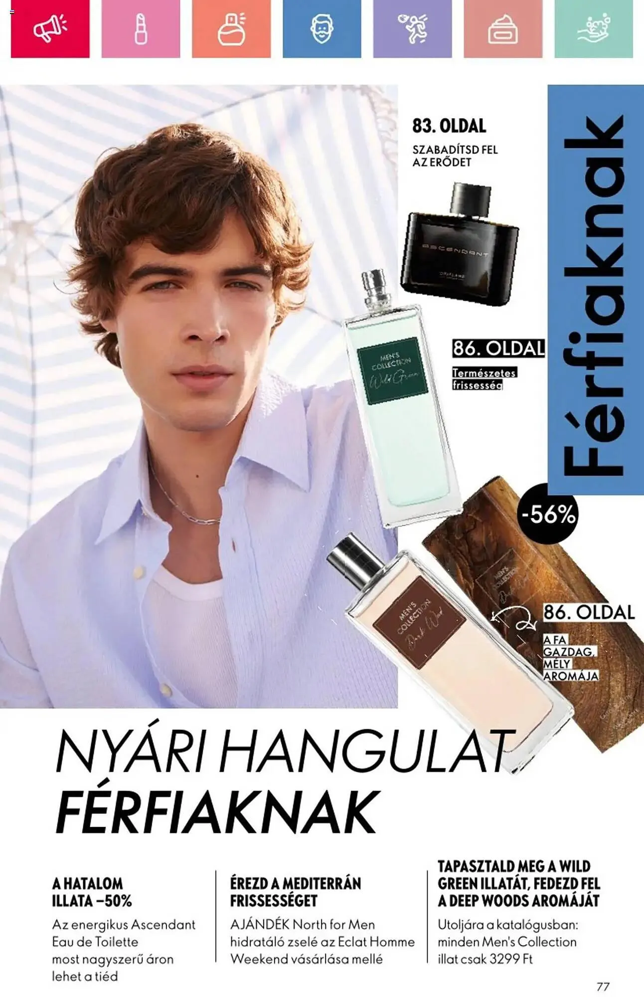 Katalógus Oriflame akciós újság július 6.-tól július 26.-ig 2025. - Oldal 77
