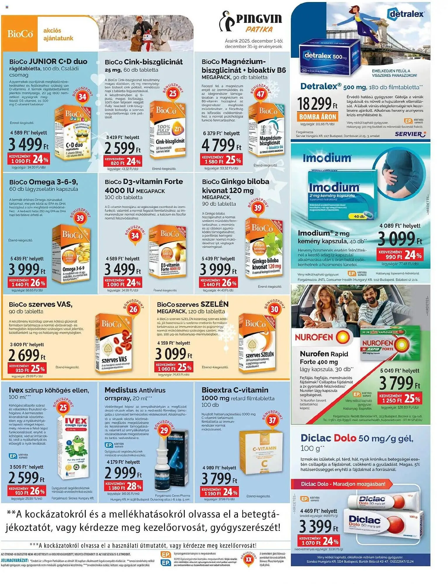 Katalógus Pingvin Patika akciós újság december 1.-tól december 31.-ig 2025. - Oldal 7