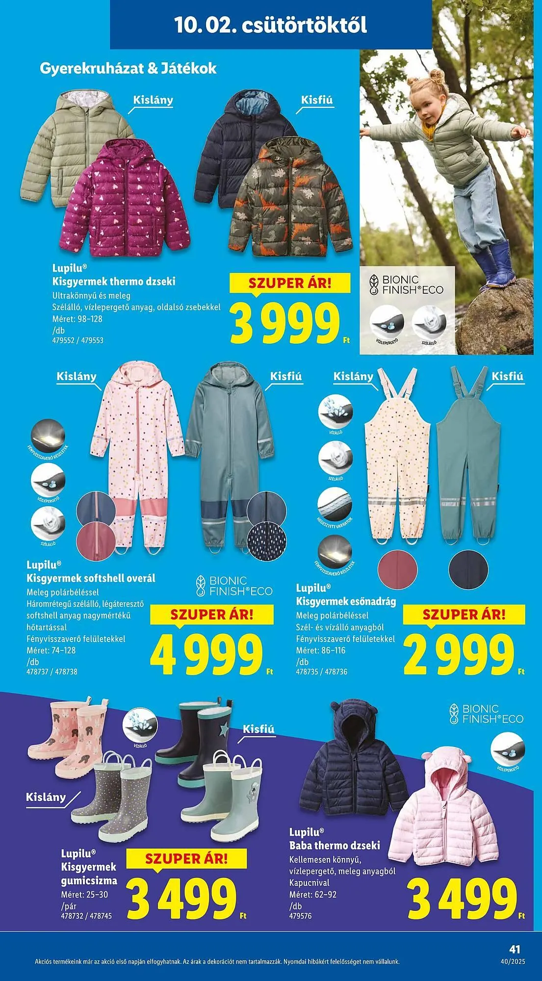 Katalógus Lidl akciós újság október 2.-tól október 8.-ig 2025. - Oldal 41